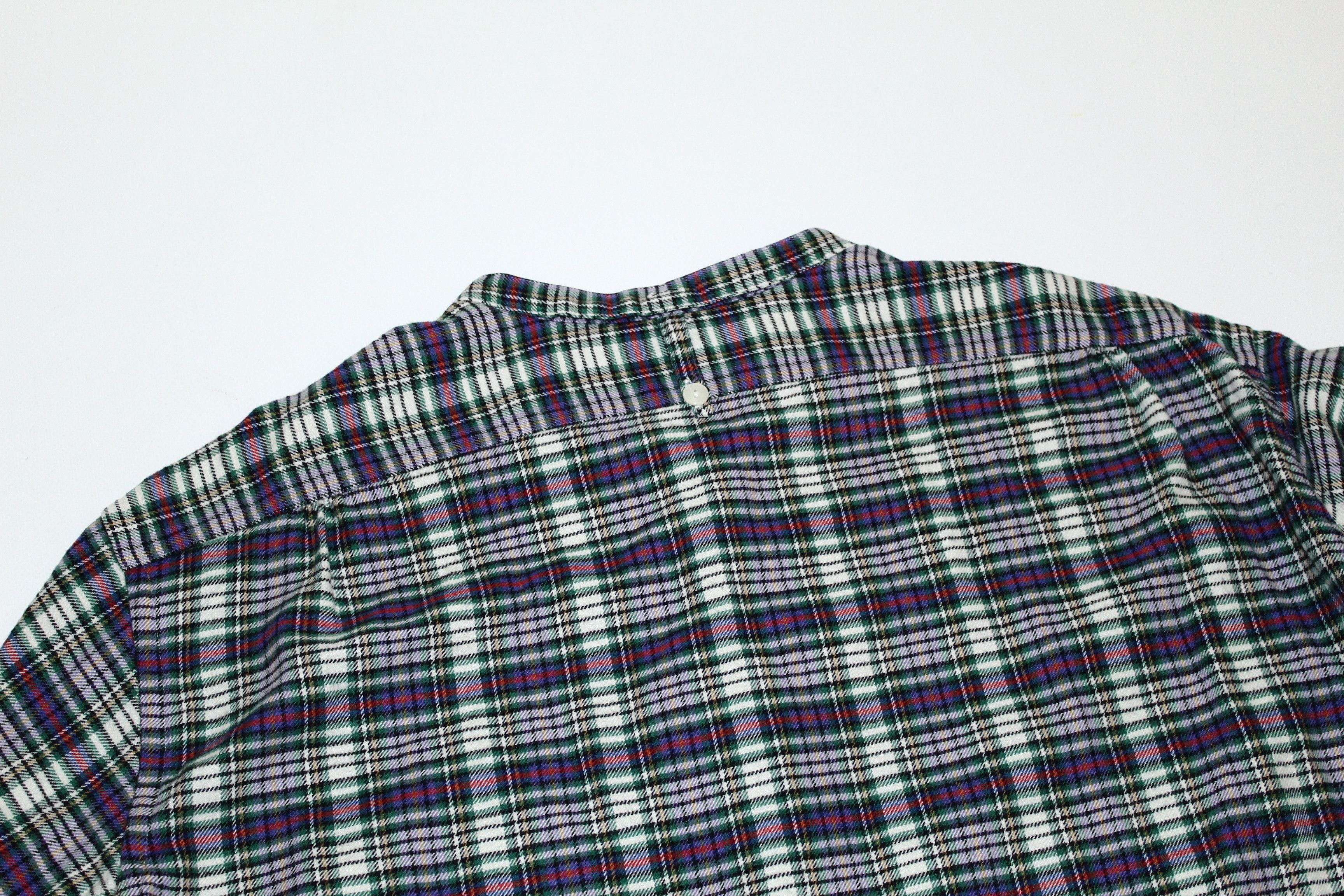 Polo Ralph Lauren 💥 Polo Ralph Lauren Emmet Band Popover Rugged Flannel Shirt Size US XXL / EU 58 / 5 - 9 Thumbnail