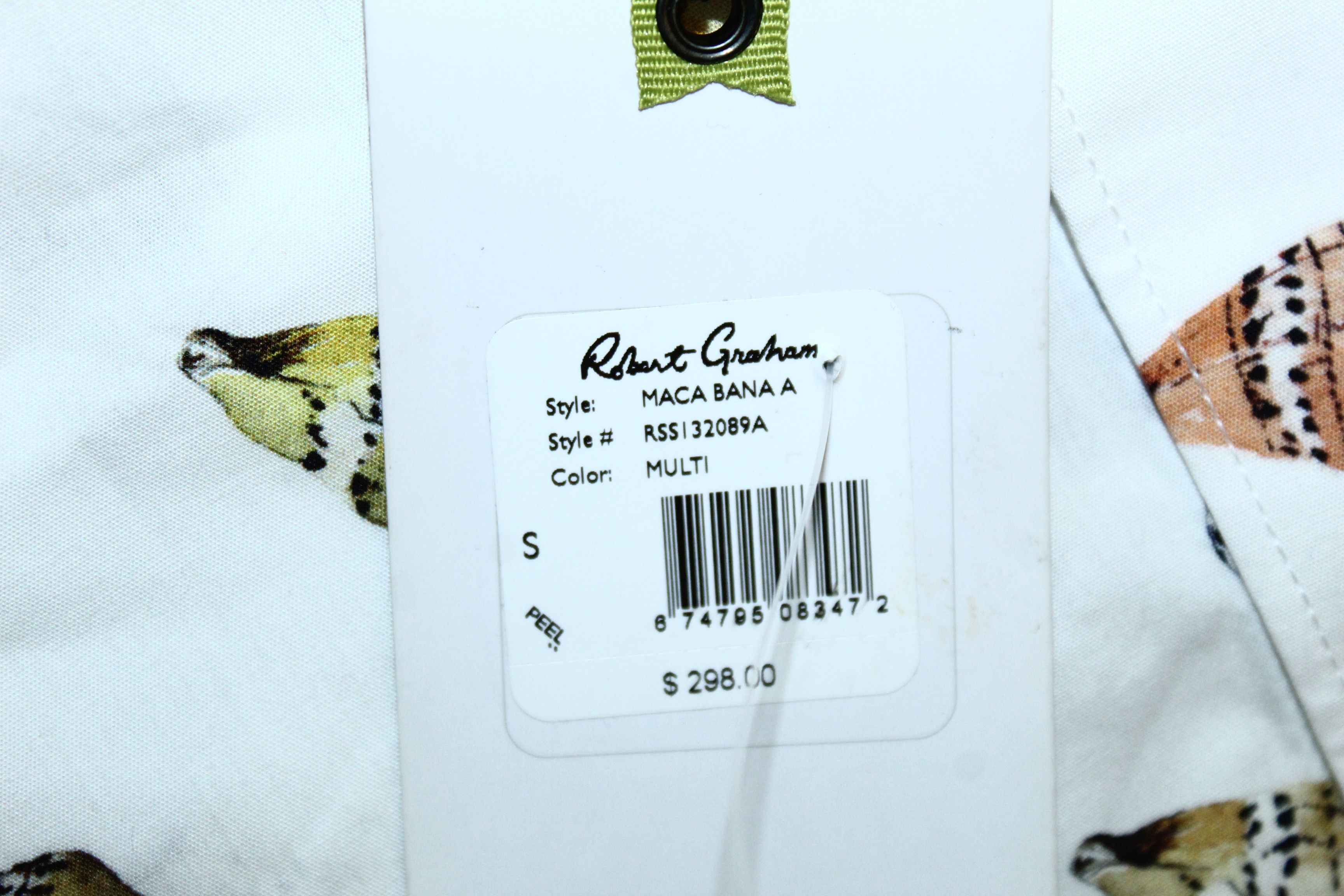 Robert Graham Robert Graham Limited Edition Maca Bana Hawaiian Shirt Size US M / EU 48-50 / 2 - 5 Thumbnail