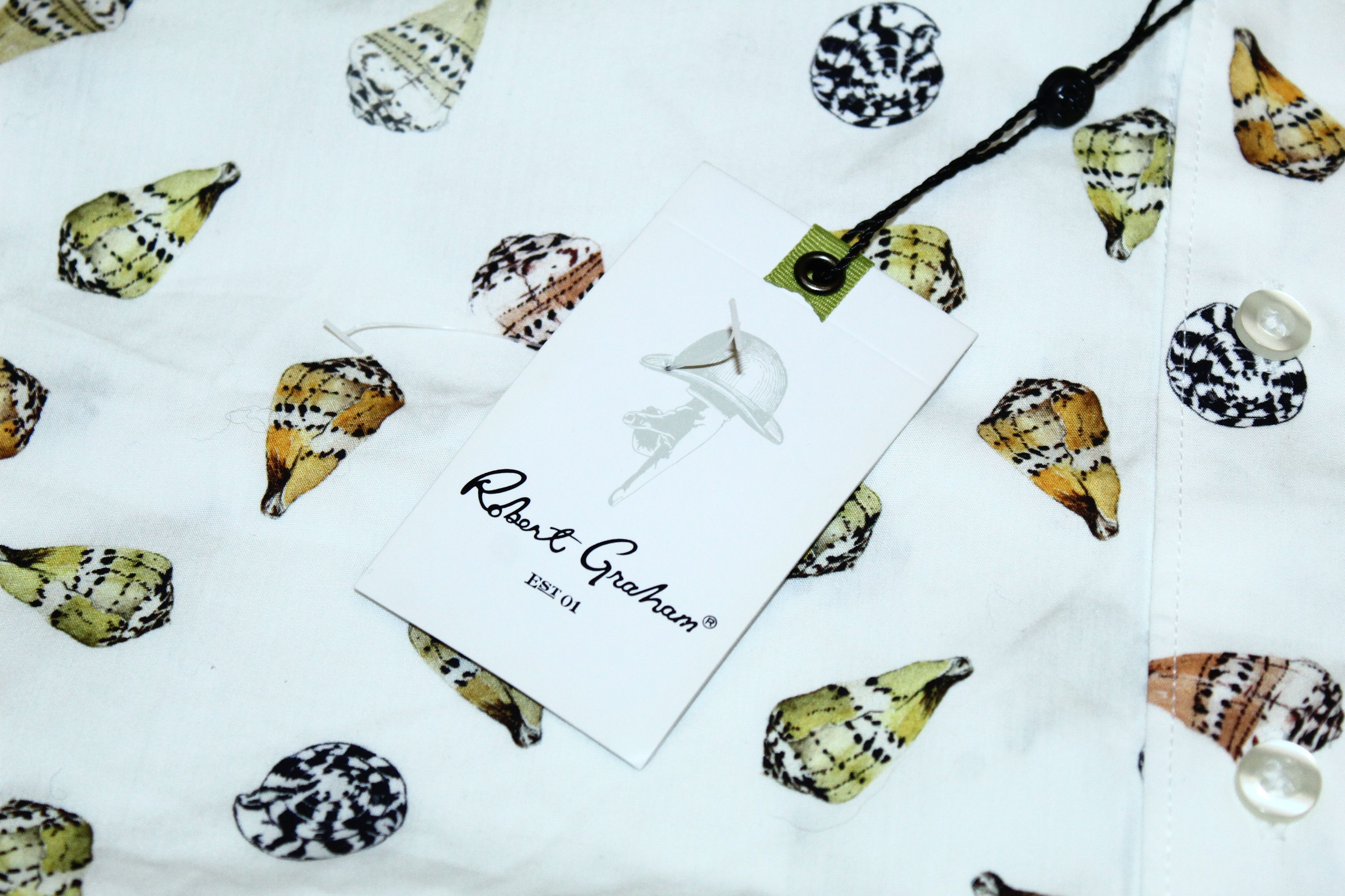 Robert Graham Robert Graham Limited Edition Maca Bana Hawaiian Shirt Size US M / EU 48-50 / 2 - 7 Thumbnail