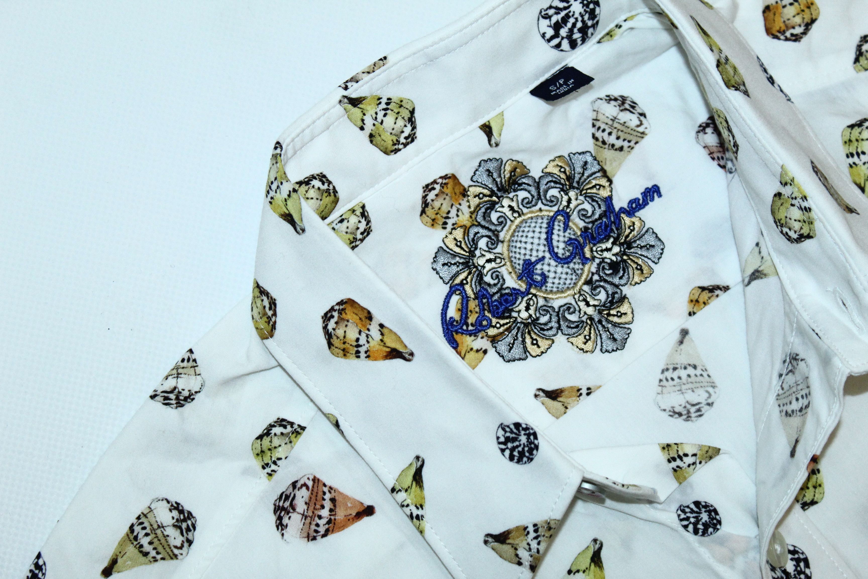 Robert Graham Robert Graham Limited Edition Maca Bana Hawaiian Shirt Size US M / EU 48-50 / 2 - 4 Thumbnail