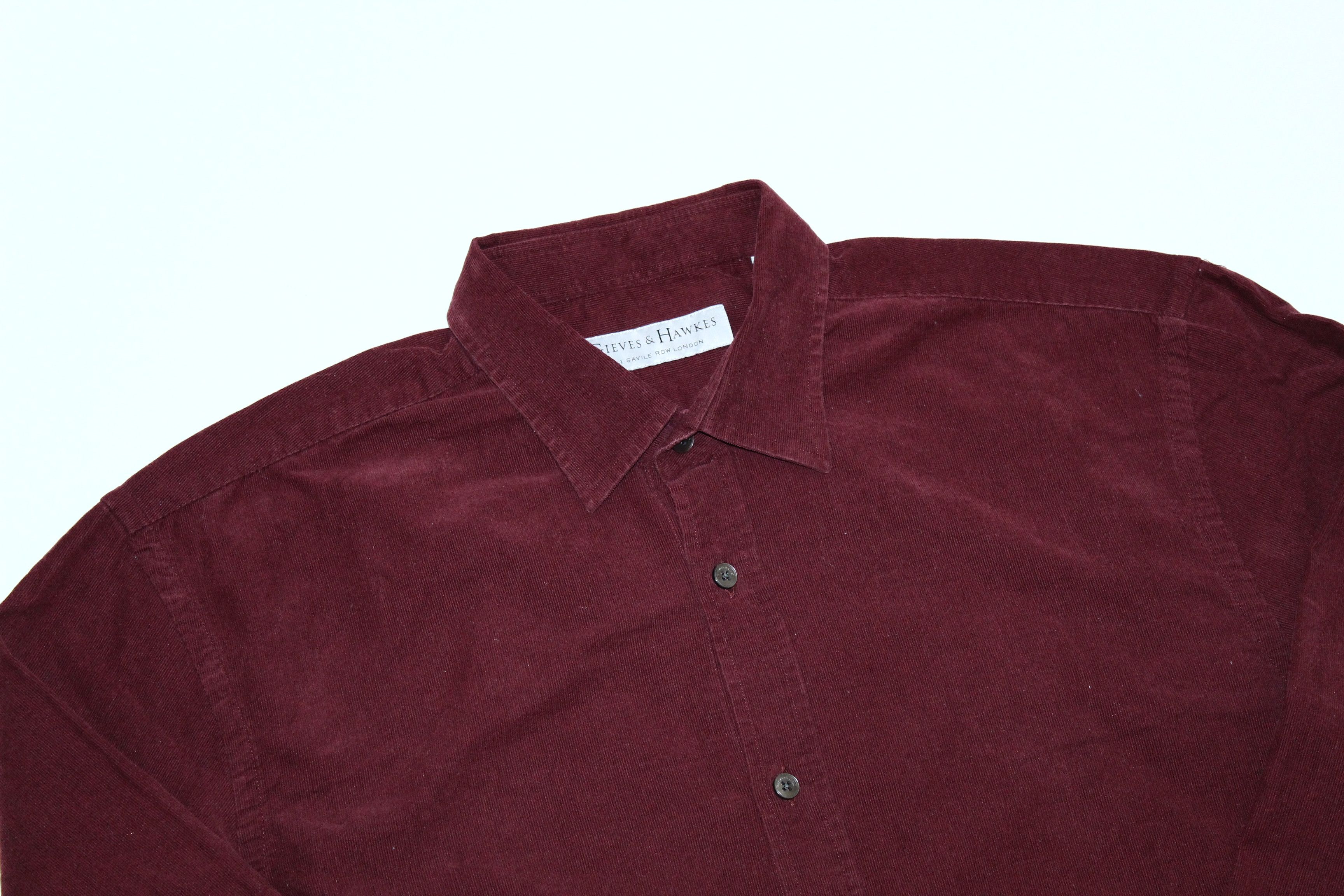Gieves & Hawkes Gieves & Hawkes №1 Savile Row London Corduroy Shirt Size US L / EU 52-54 / 3 - 4 Thumbnail