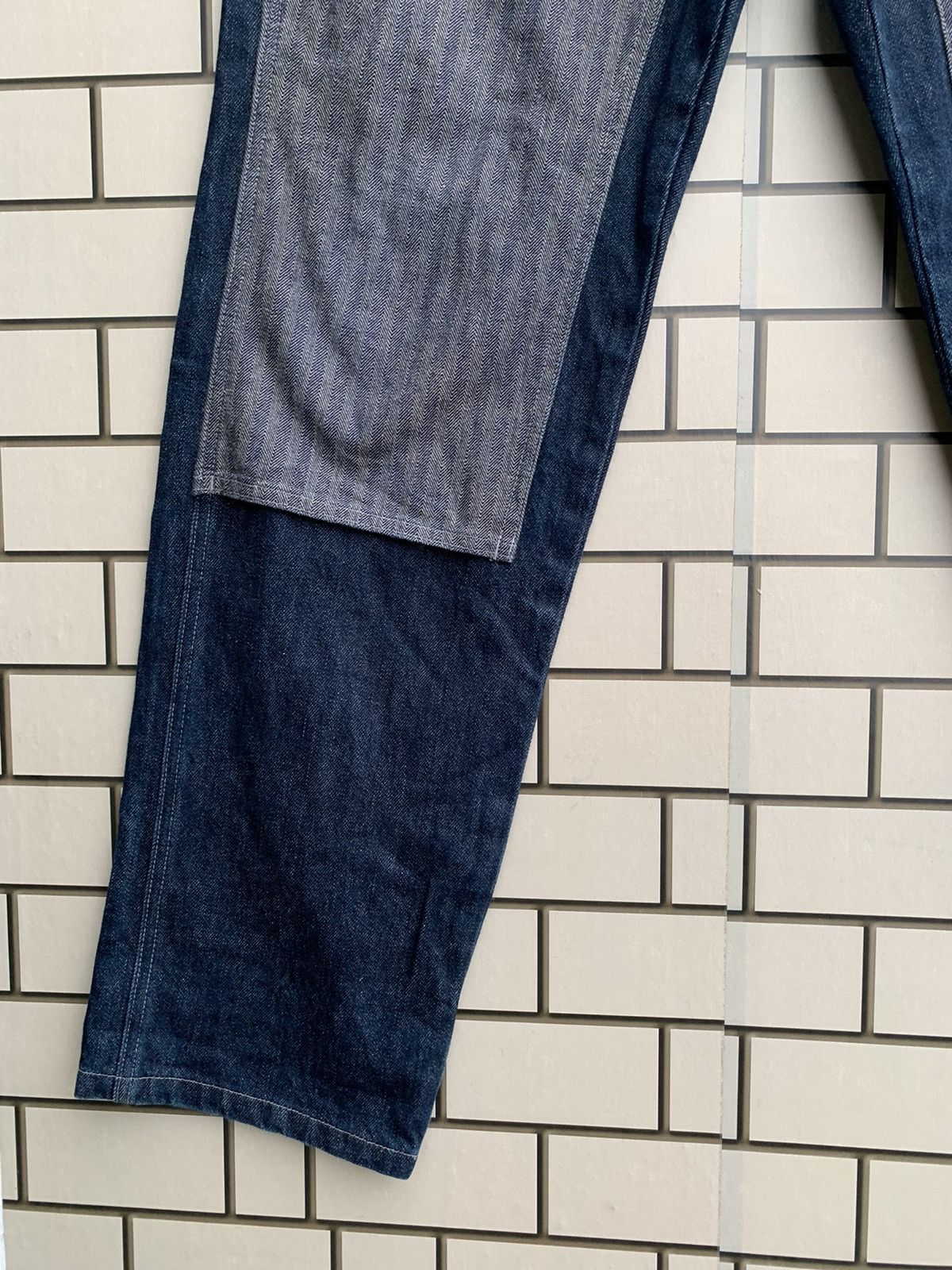 If Six Was Nine × Japanese Brand 🔥Japanese Brand Sequen Double Knee Carpenter Denim Pants Size US 34 / EU 50 - 4 Thumbnail