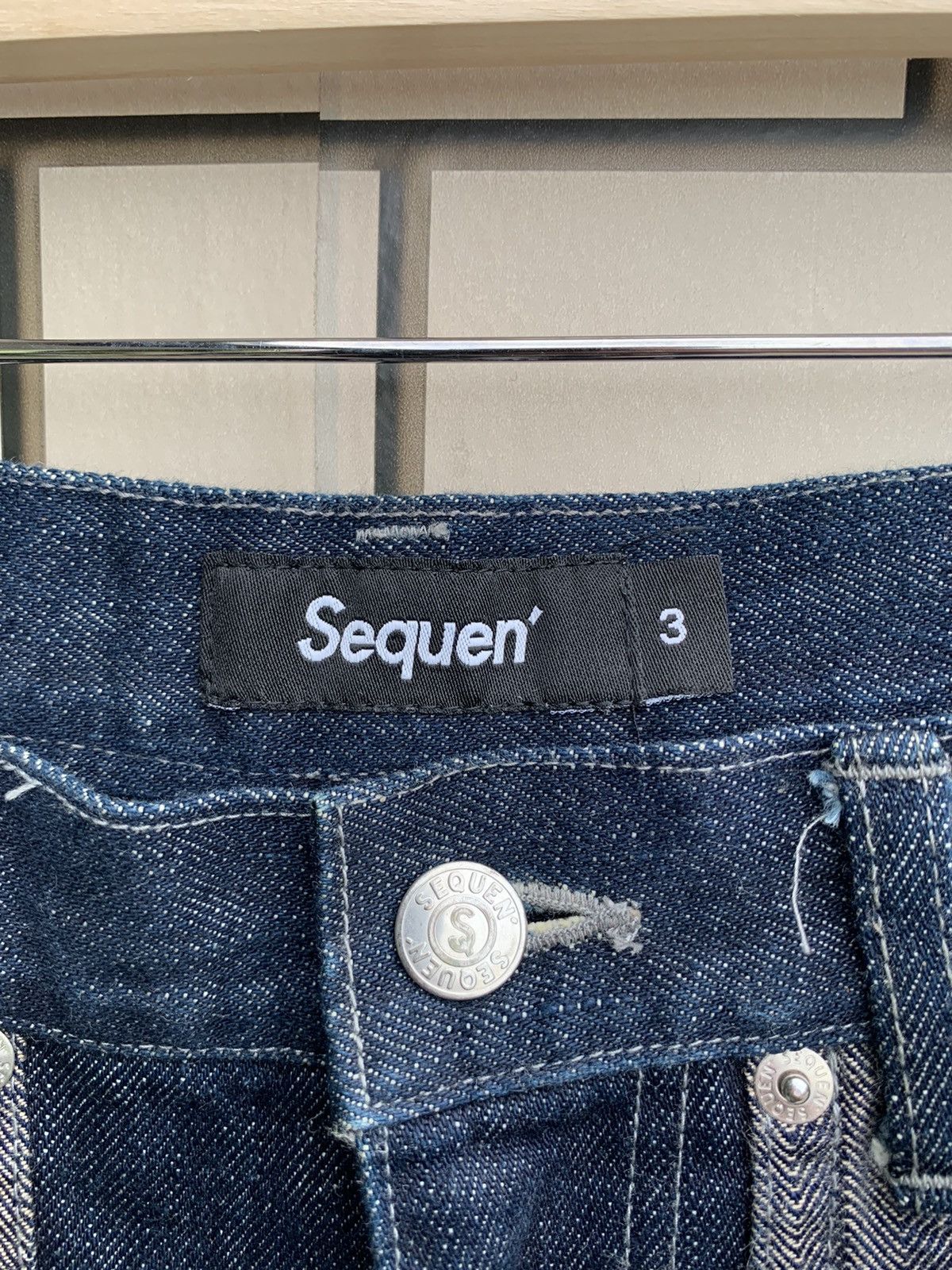 If Six Was Nine × Japanese Brand 🔥Japanese Brand Sequen Double Knee Carpenter Denim Pants Size US 34 / EU 50 - 19 Thumbnail
