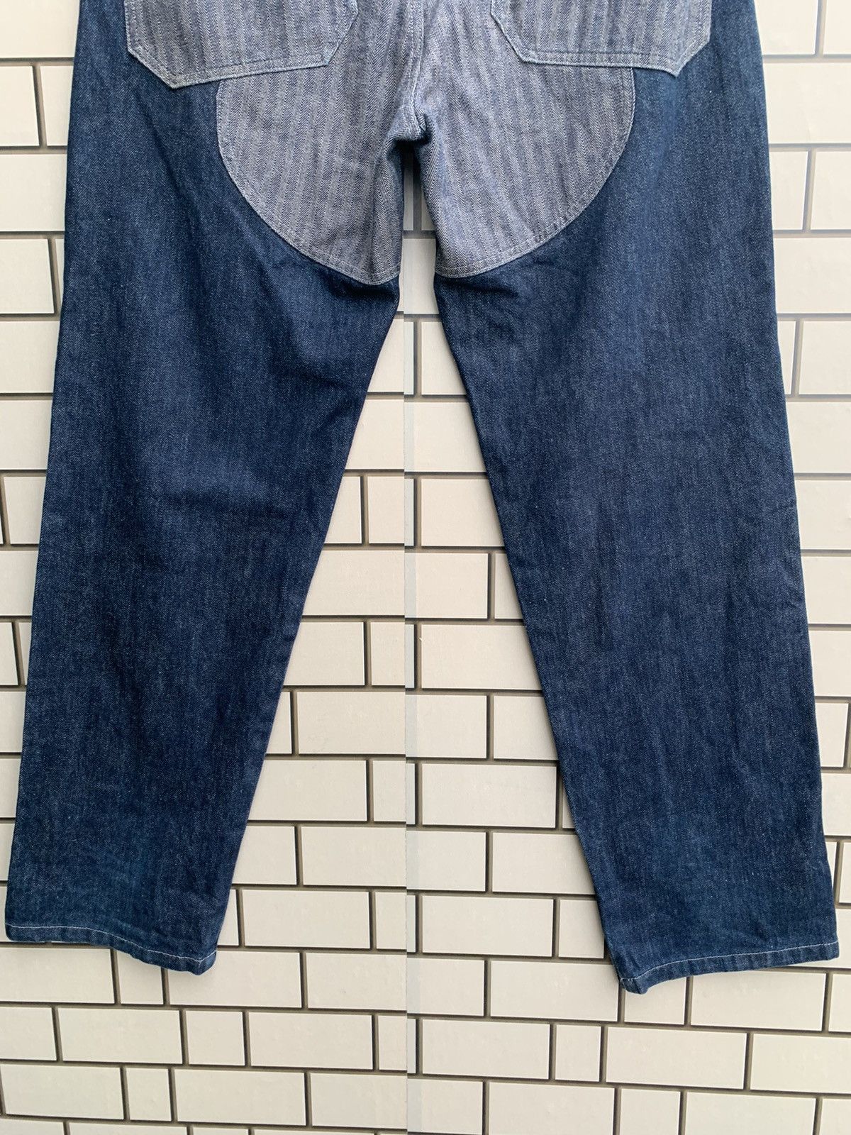 If Six Was Nine × Japanese Brand 🔥Japanese Brand Sequen Double Knee Carpenter Denim Pants Size US 34 / EU 50 - 9 Thumbnail