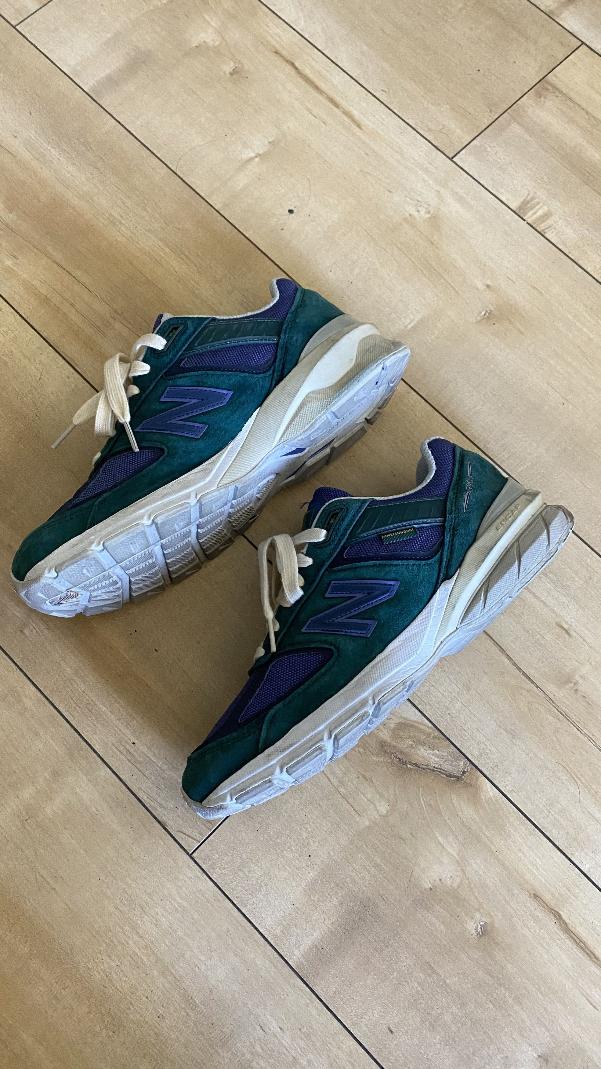 Aime Leon Dore × New Balance Aime Leon Dore x New Balance 990v5 Life In The Balance 2019 Size US 8 / EU 41 - 5 Thumbnail
