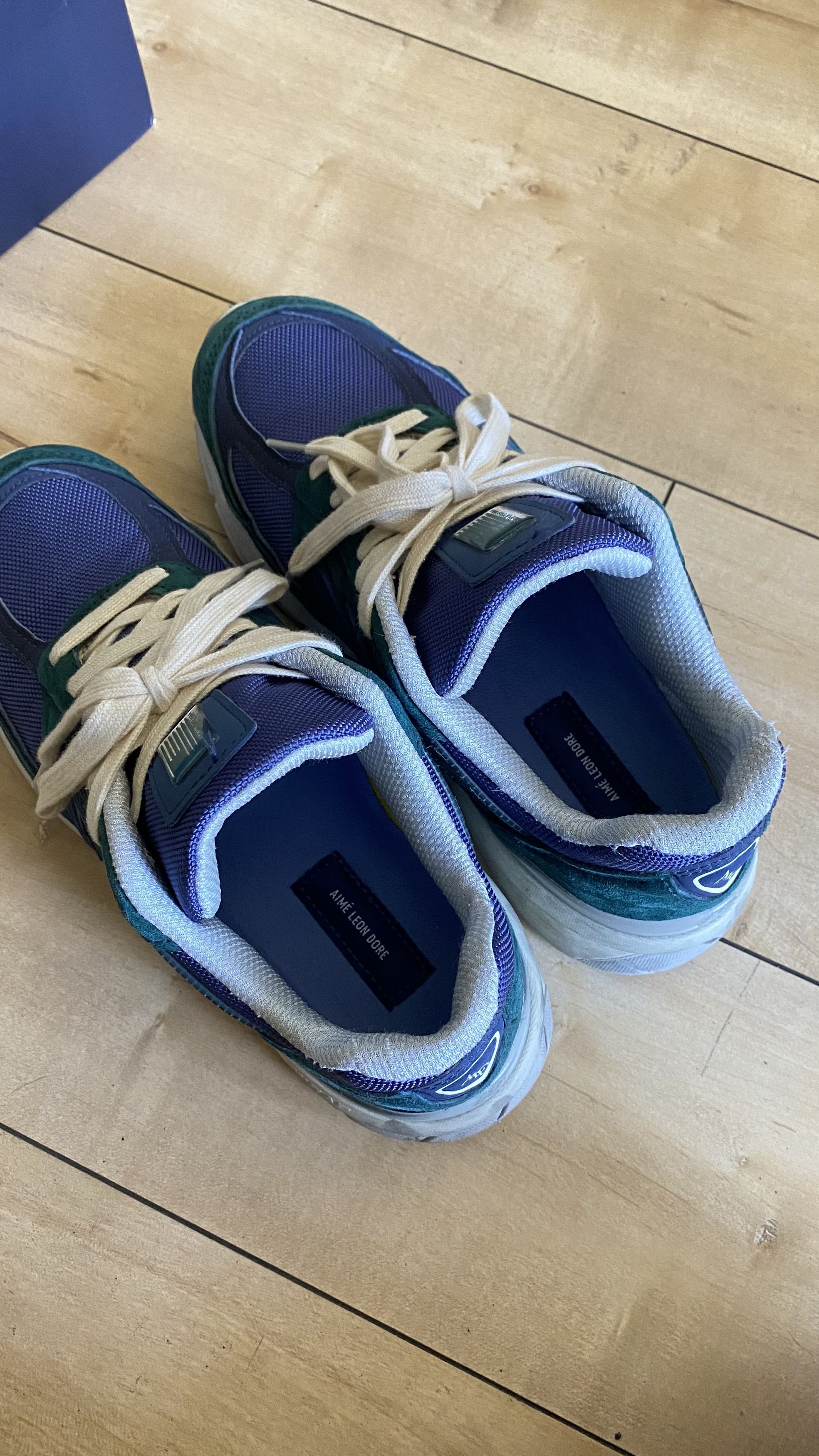 Aime Leon Dore × New Balance Aime Leon Dore x New Balance 990v5 Life In The Balance 2019 Size US 8 / EU 41 - 14 Thumbnail