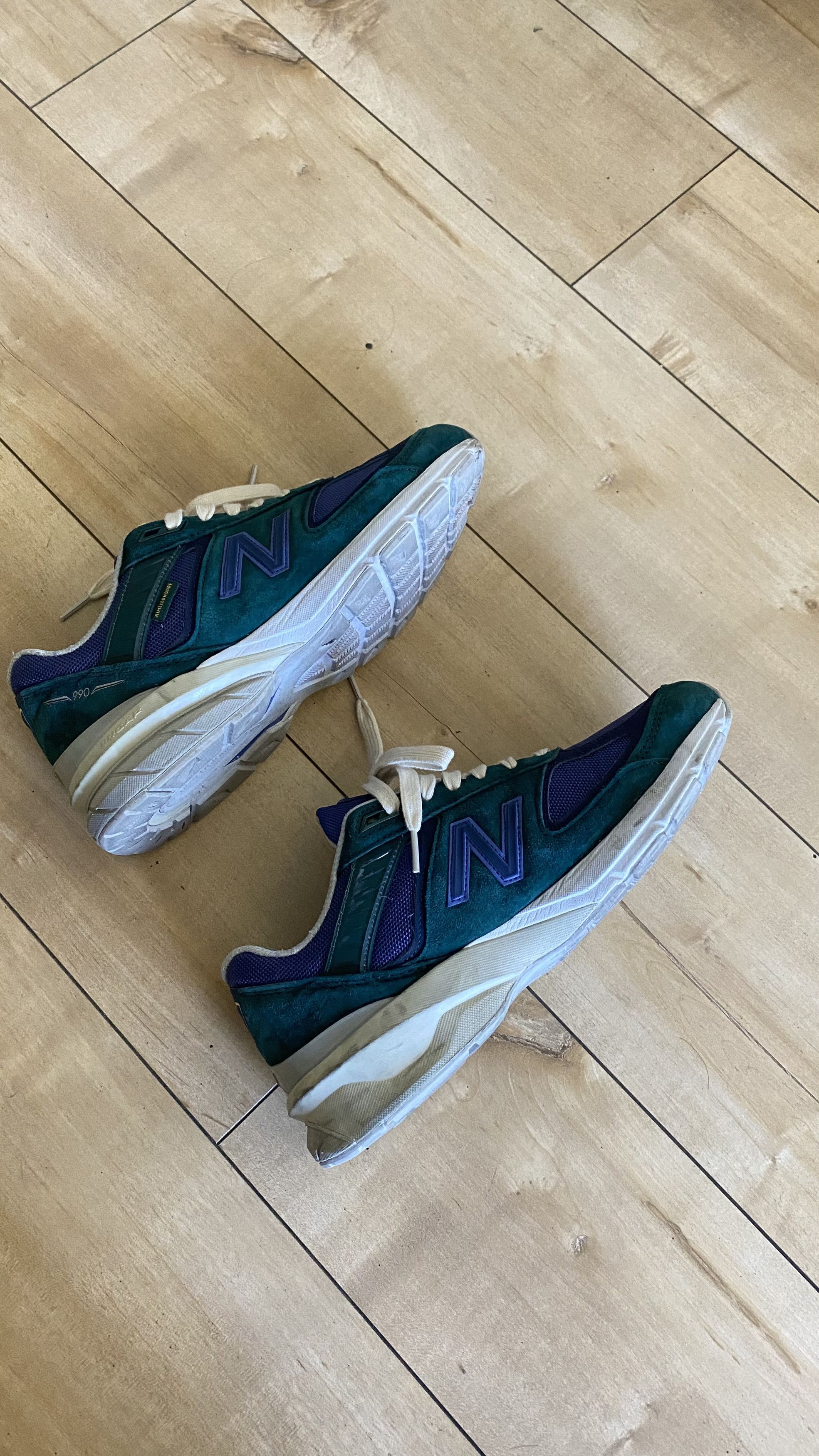 Aime Leon Dore × New Balance Aime Leon Dore x New Balance 990v5 Life In The Balance 2019 Size US 8 / EU 41 - 6 Thumbnail