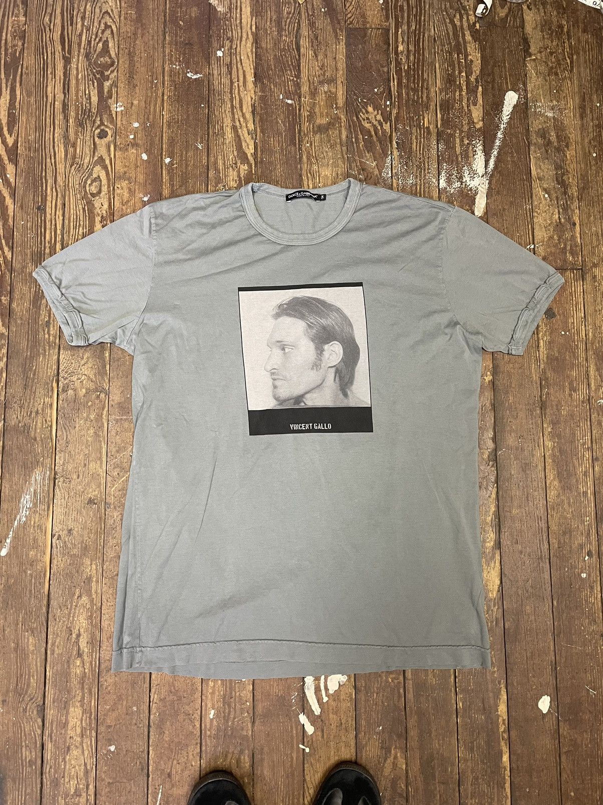 Dolce & Gabbana Dolce & Gabbana Vincent Gallo t shirt | Grailed