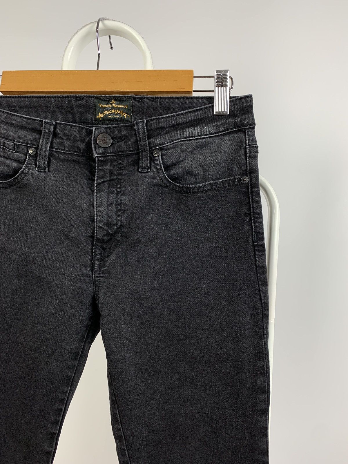 Vivienne Westwood Vivienne Westwood Anglomania Navy Grey Women’s Denim Pants Size 27" / US 4 / IT 40 - 7 Thumbnail