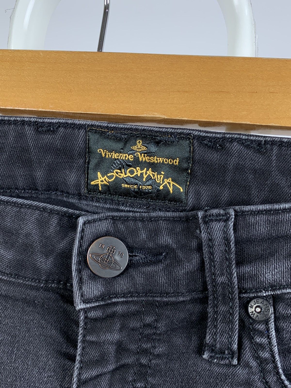 Vivienne Westwood Vivienne Westwood Anglomania Navy Grey Women’s Denim Pants Size 27" / US 4 / IT 40 - 14 Thumbnail