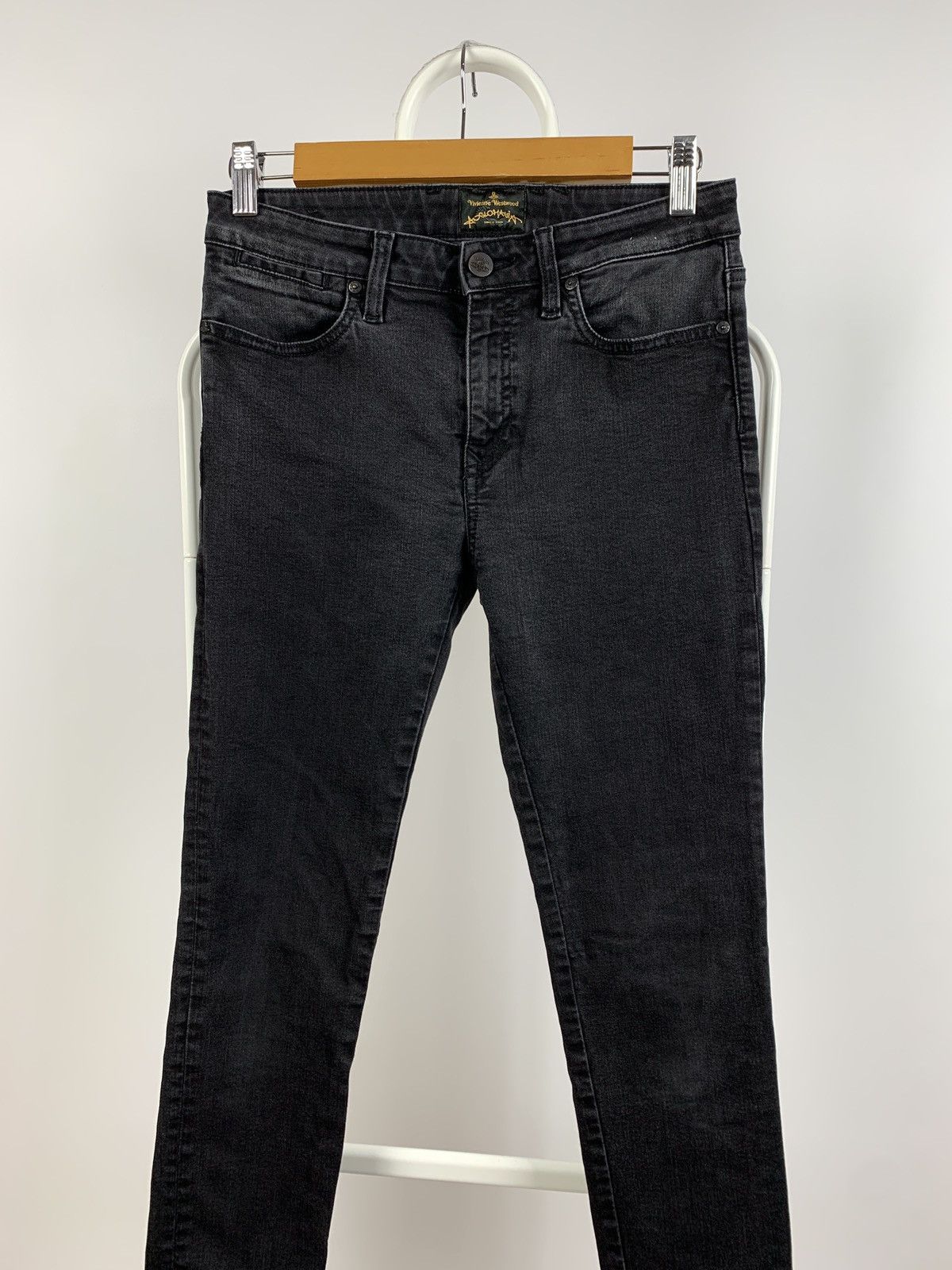 Vivienne Westwood Vivienne Westwood Anglomania Navy Grey Women’s Denim Pants Size 27" / US 4 / IT 40 - 4 Thumbnail