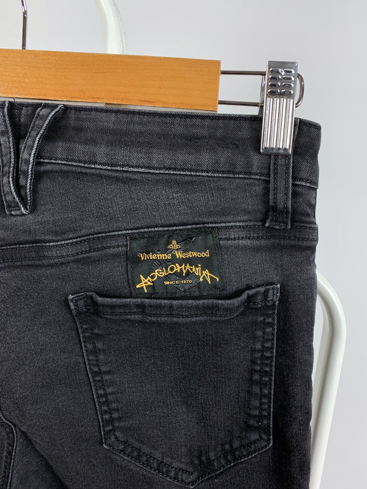 Vivienne Westwood Vivienne Westwood Anglomania Navy Grey Women’s Denim Pants Size 27" / US 4 / IT 40 - 9 Thumbnail