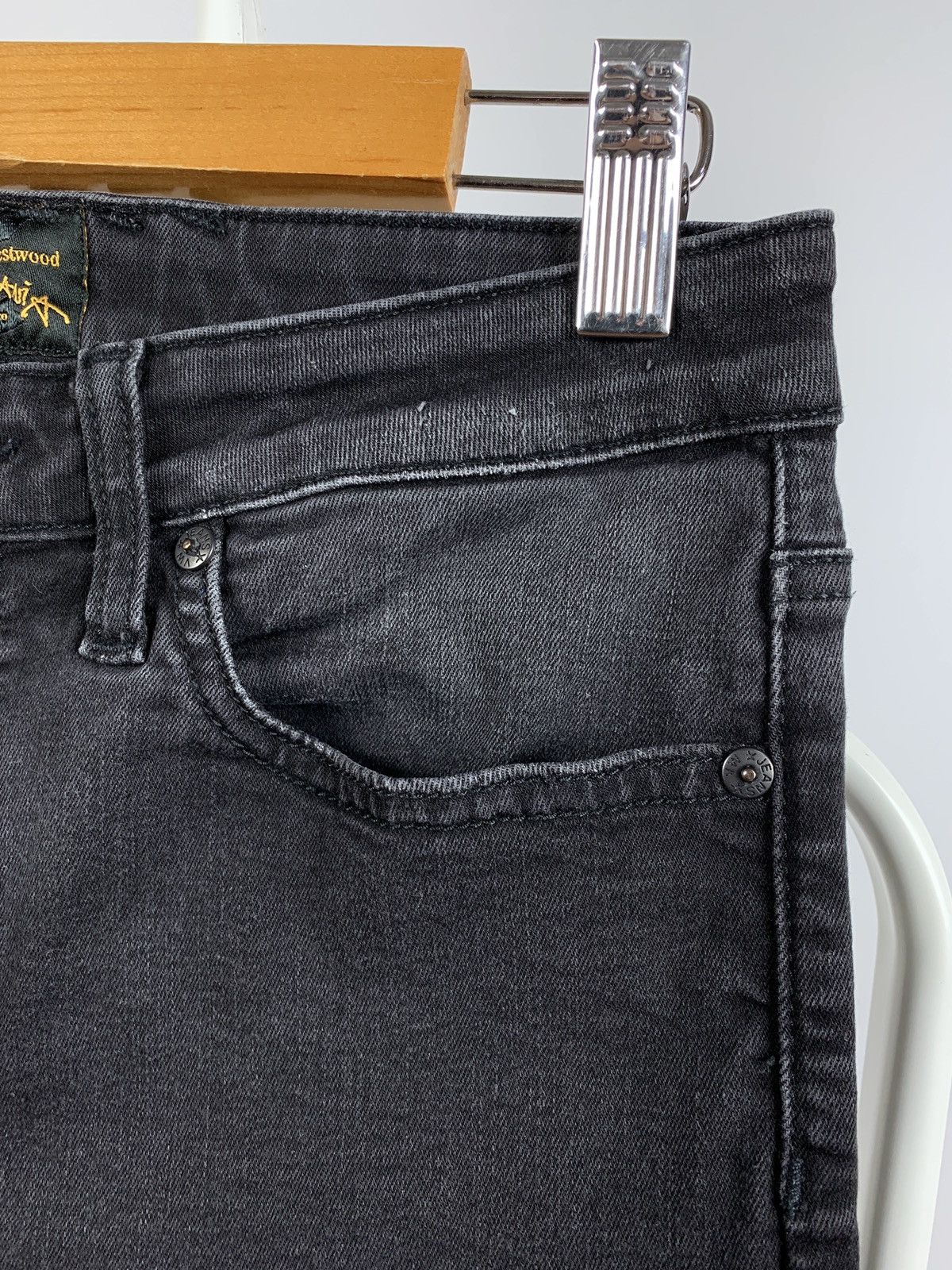 Vivienne Westwood Vivienne Westwood Anglomania Navy Grey Women’s Denim Pants Size 27" / US 4 / IT 40 - 11 Thumbnail