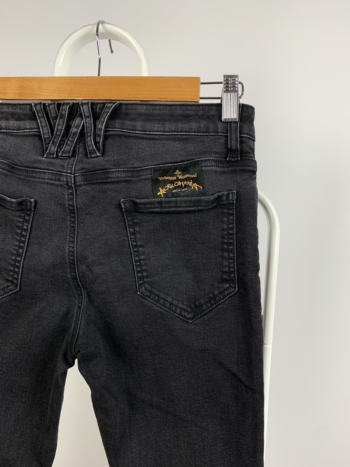 Vivienne Westwood Vivienne Westwood Anglomania Navy Grey Women’s Denim Pants Size 27" / US 4 / IT 40 - 5 Thumbnail