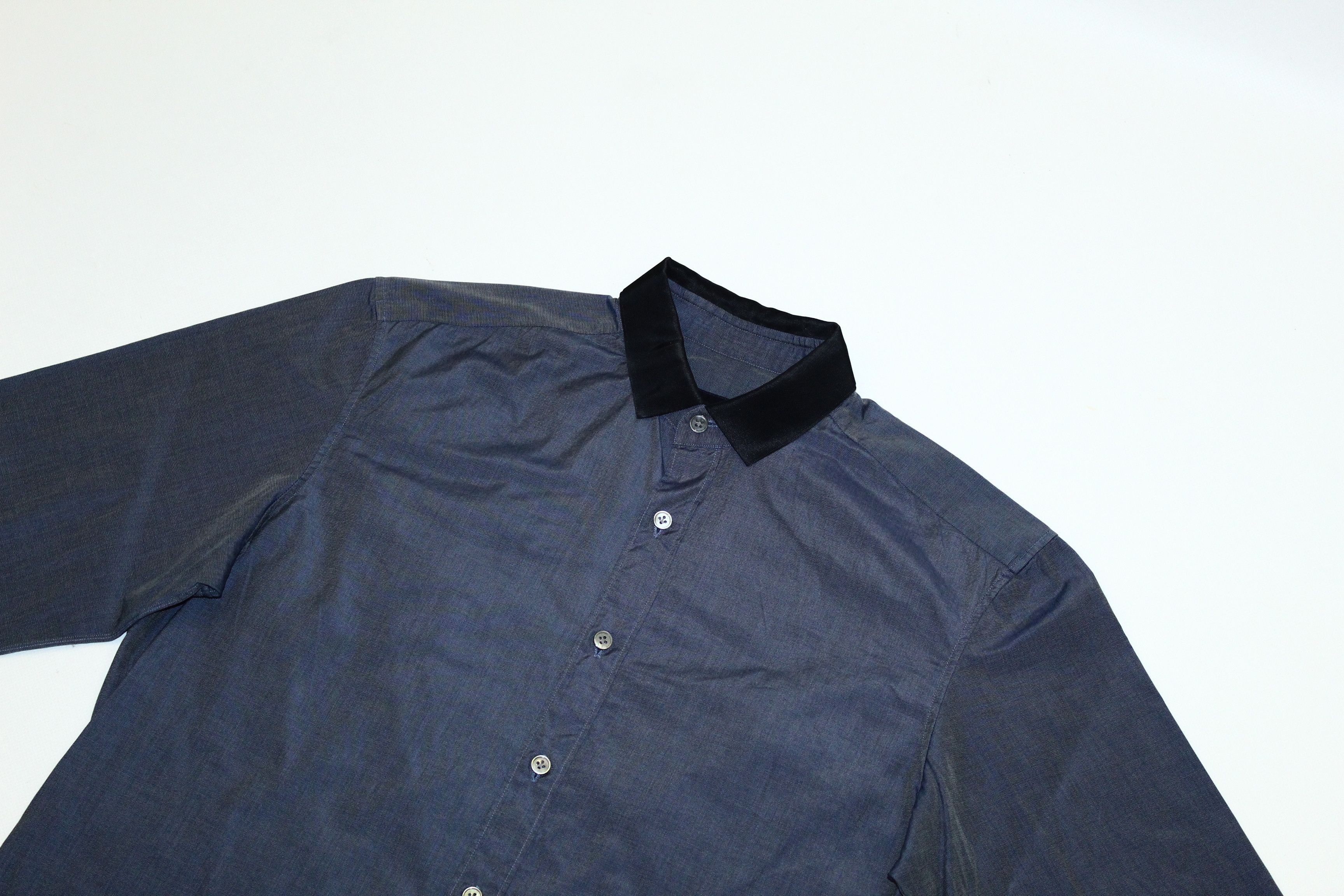 Lanvin Lanvin Slim Fit Tab Collar Poplin Tuxedo Shirt sz. 38 | 15 Size US M / EU 48-50 / 2 - 3 Thumbnail