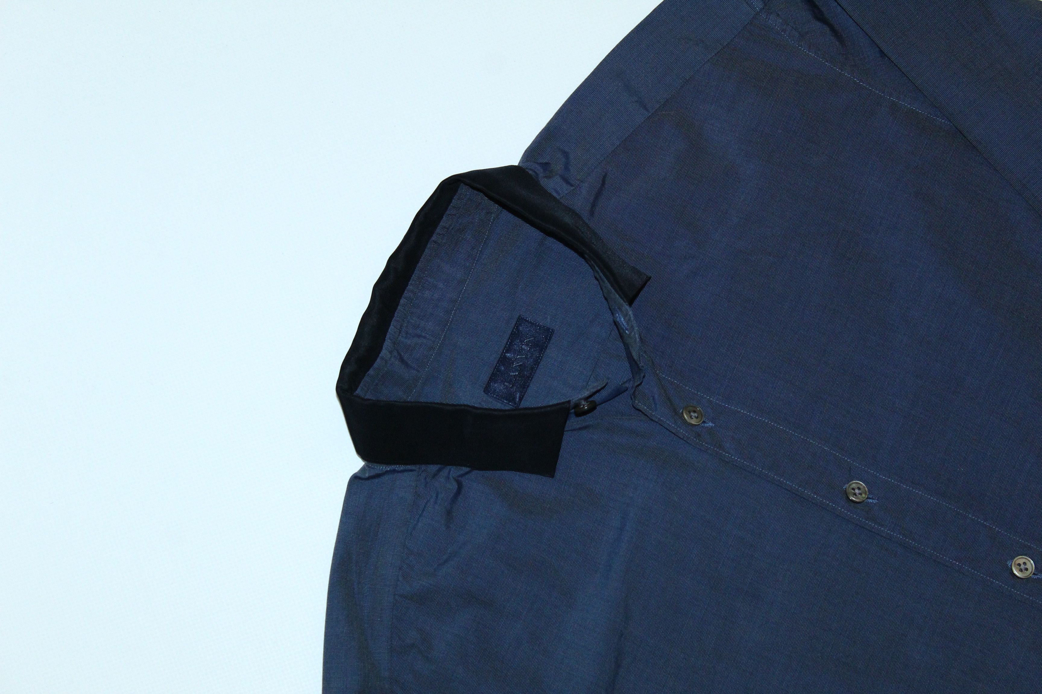 Lanvin Lanvin Slim Fit Tab Collar Poplin Tuxedo Shirt sz. 38 | 15 Size US M / EU 48-50 / 2 - 5 Thumbnail