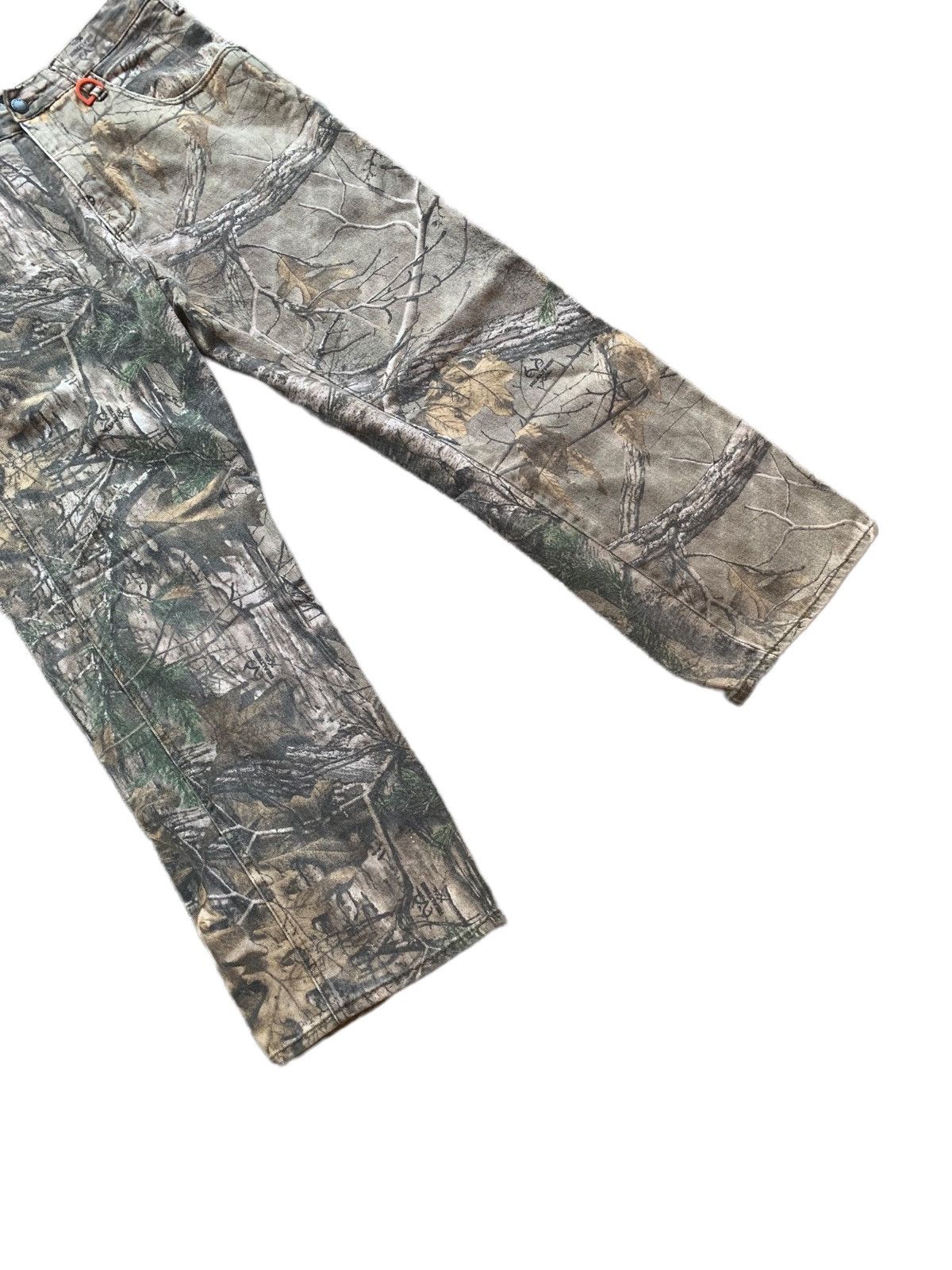 Japanese Brand × Vintage Vintage 90s Realtree camo earth tone pants Size US 34 / EU 50 - 3 Thumbnail