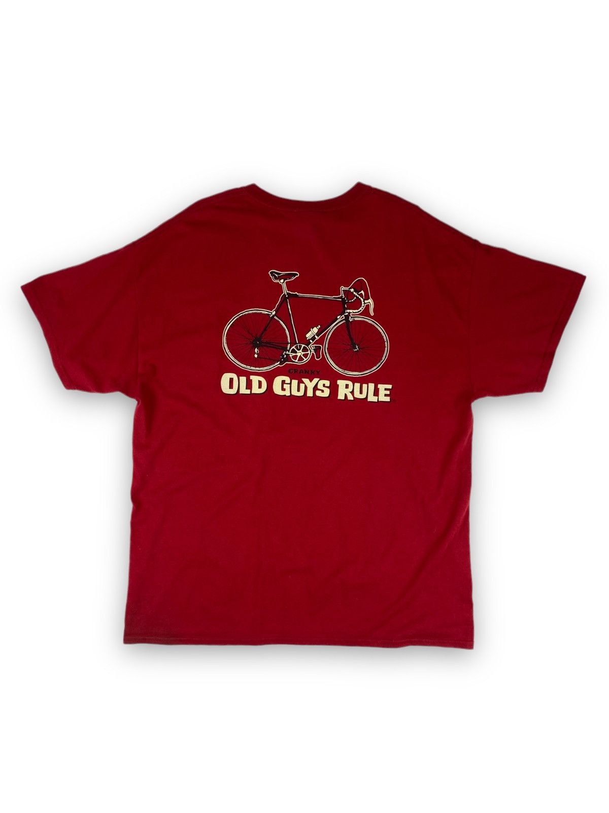 Vintage Mens Vintage Crazy T Shirt Old Guys Rule Size XL Size US XL / EU 56 / 4 - 2 Thumbnail