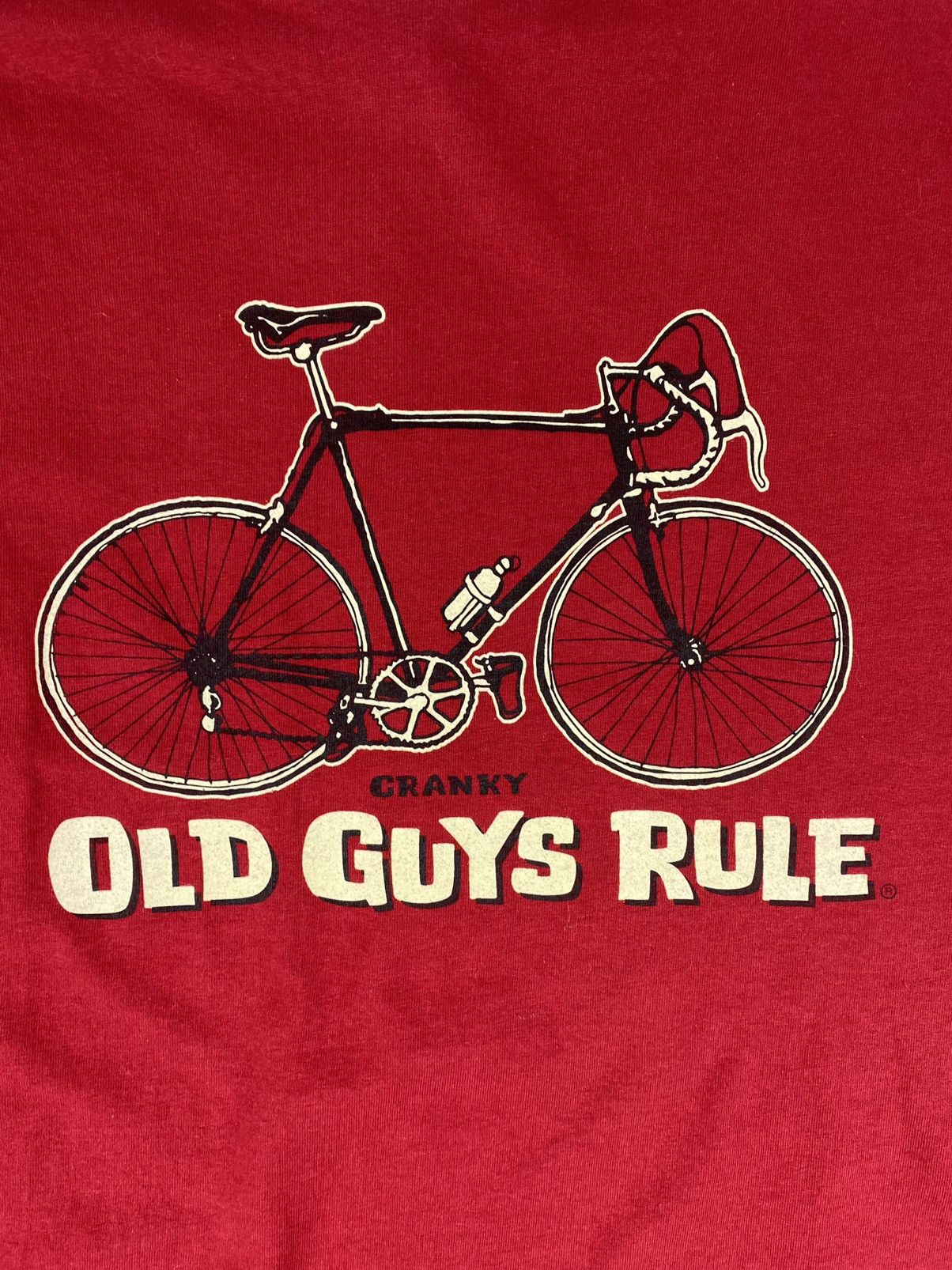 Vintage Mens Vintage Crazy T Shirt Old Guys Rule Size XL Size US XL / EU 56 / 4 - 3 Thumbnail