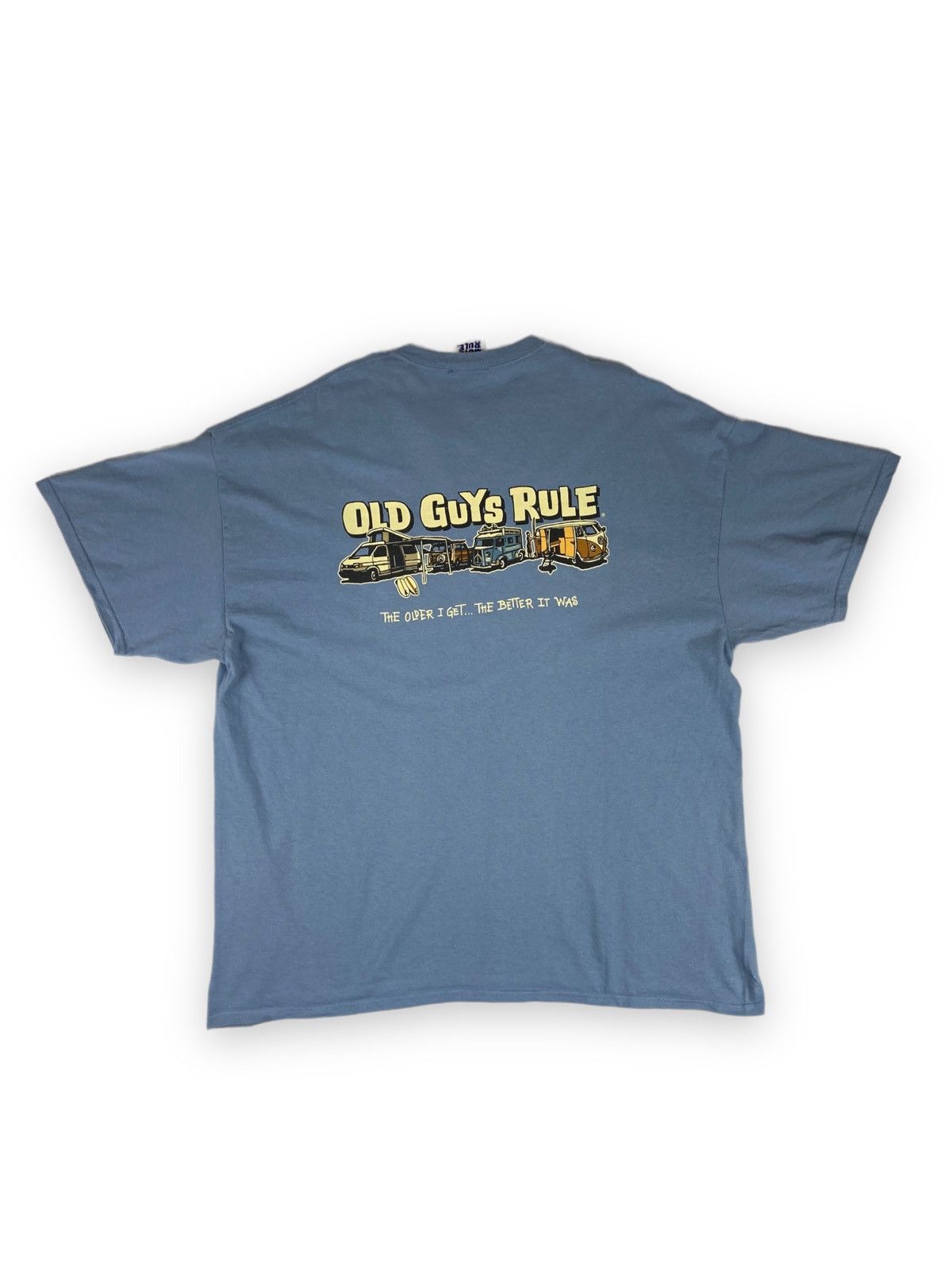 Vintage Vintage Old Guys Rule Crazy T Shirt Size XXL Size US XXL / EU 58 / 5 - 2 Thumbnail