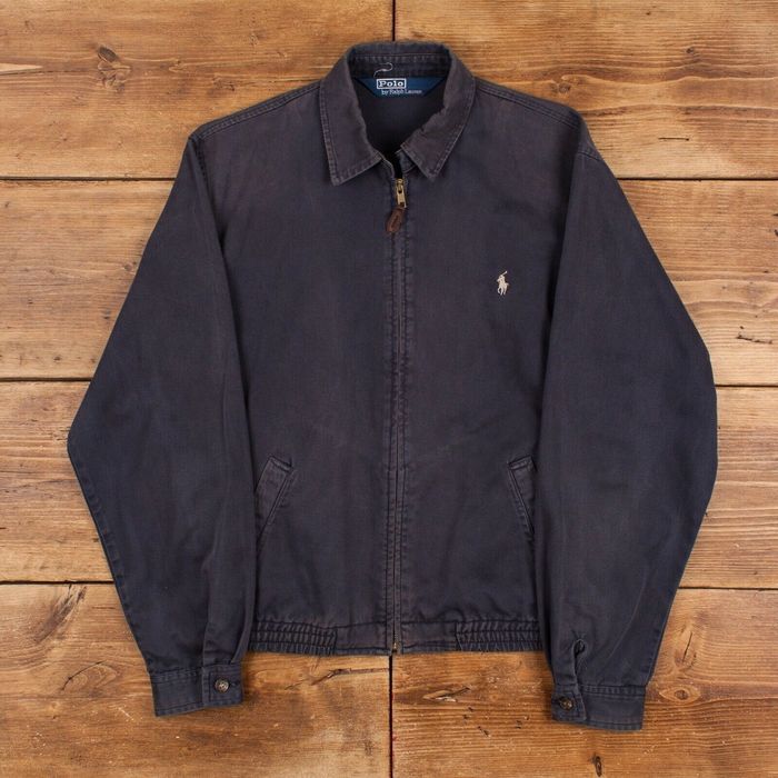 Ralph Lauren Vintage Ralph Lauren Bomber Jacket L Slim Fit Faded Grey