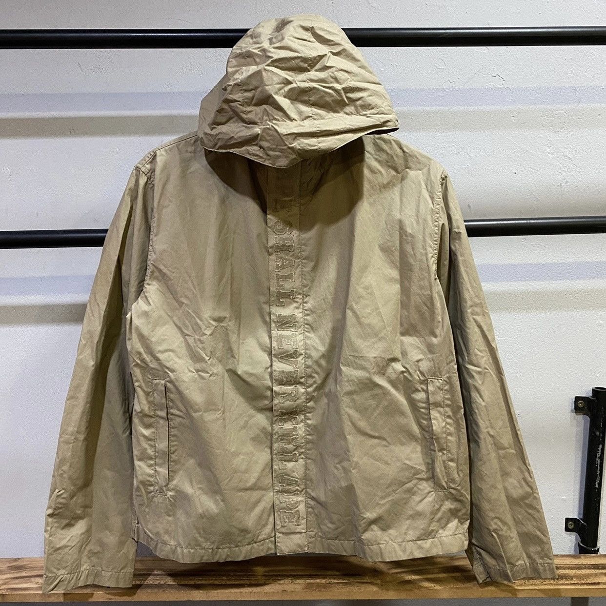 Bape × Vintage VINTAGE RARE‼️Bape “Ape Shall Never Kill Ape”SpellOut Jacket Size US M / EU 48-50 / 2 - 1 Thumbnail