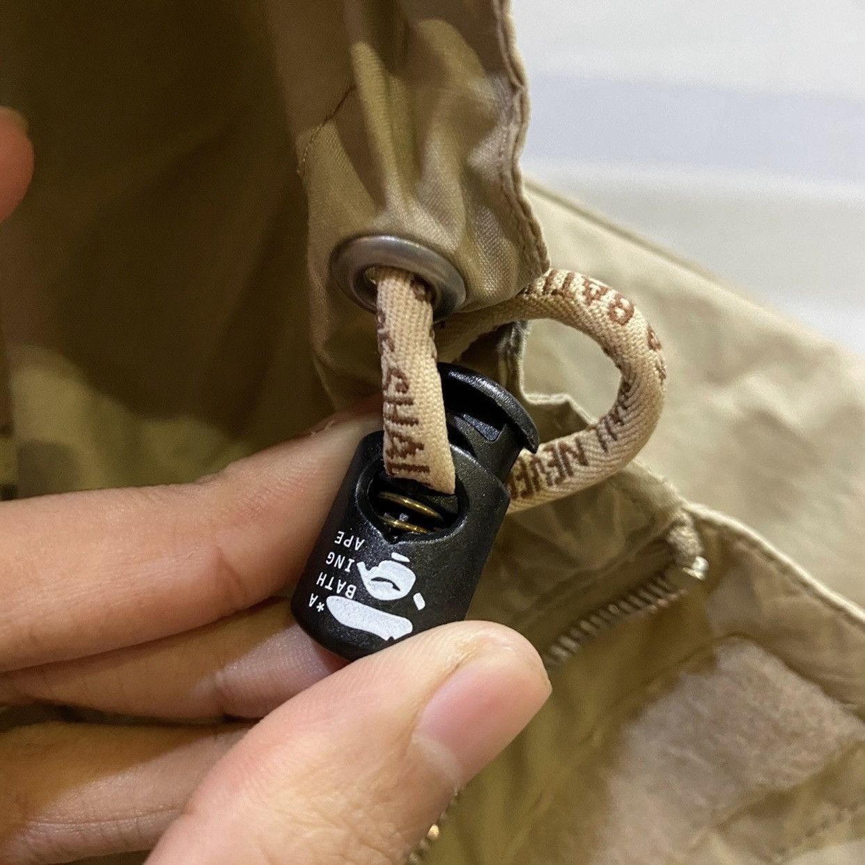Bape × Vintage VINTAGE RARE‼️Bape “Ape Shall Never Kill Ape”SpellOut Jacket Size US M / EU 48-50 / 2 - 7 Thumbnail