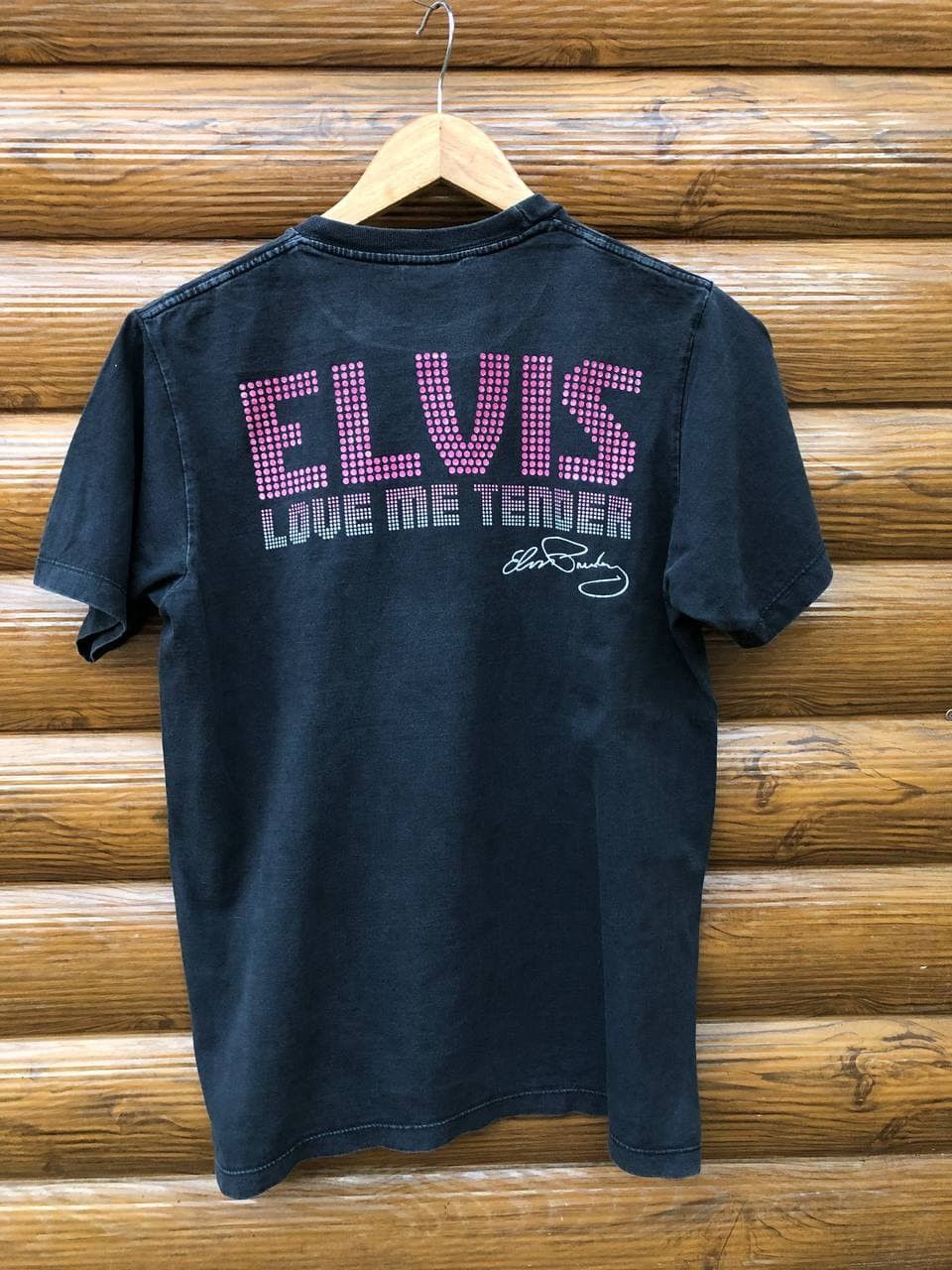 Vintage ELVIS PRESLEY TEE LOVE ME TENDER Size US M / EU 48-50 / 2 - 3 Thumbnail