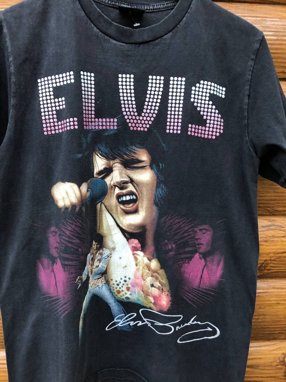 Vintage ELVIS PRESLEY TEE LOVE ME TENDER Size US M / EU 48-50 / 2 - 2 Thumbnail