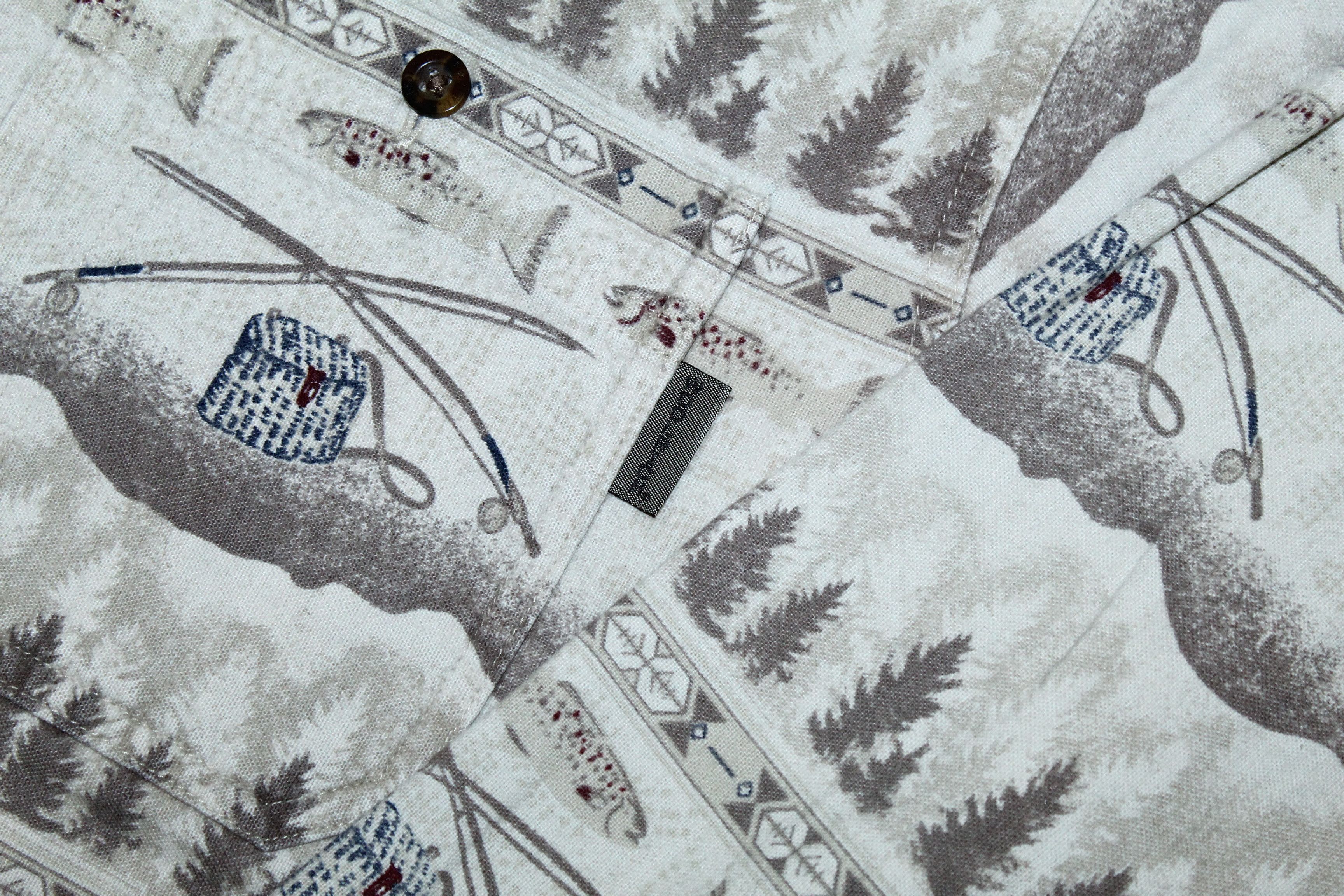 Woolrich Woolen Mills 💥RARE VTG💥 90s Woolrich Hunting Printed Flannel Shirt Size US XL / EU 56 / 4 - 5 Thumbnail