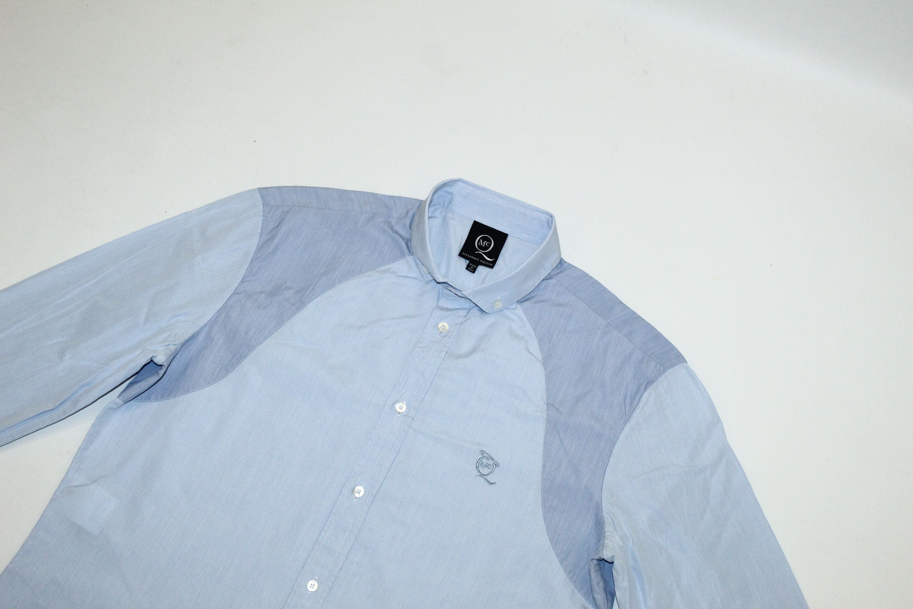 Alexander McQueen Alexander McQueen Signatured Cotton Button Down Shirt Size US L / EU 52-54 / 3 - 3 Thumbnail