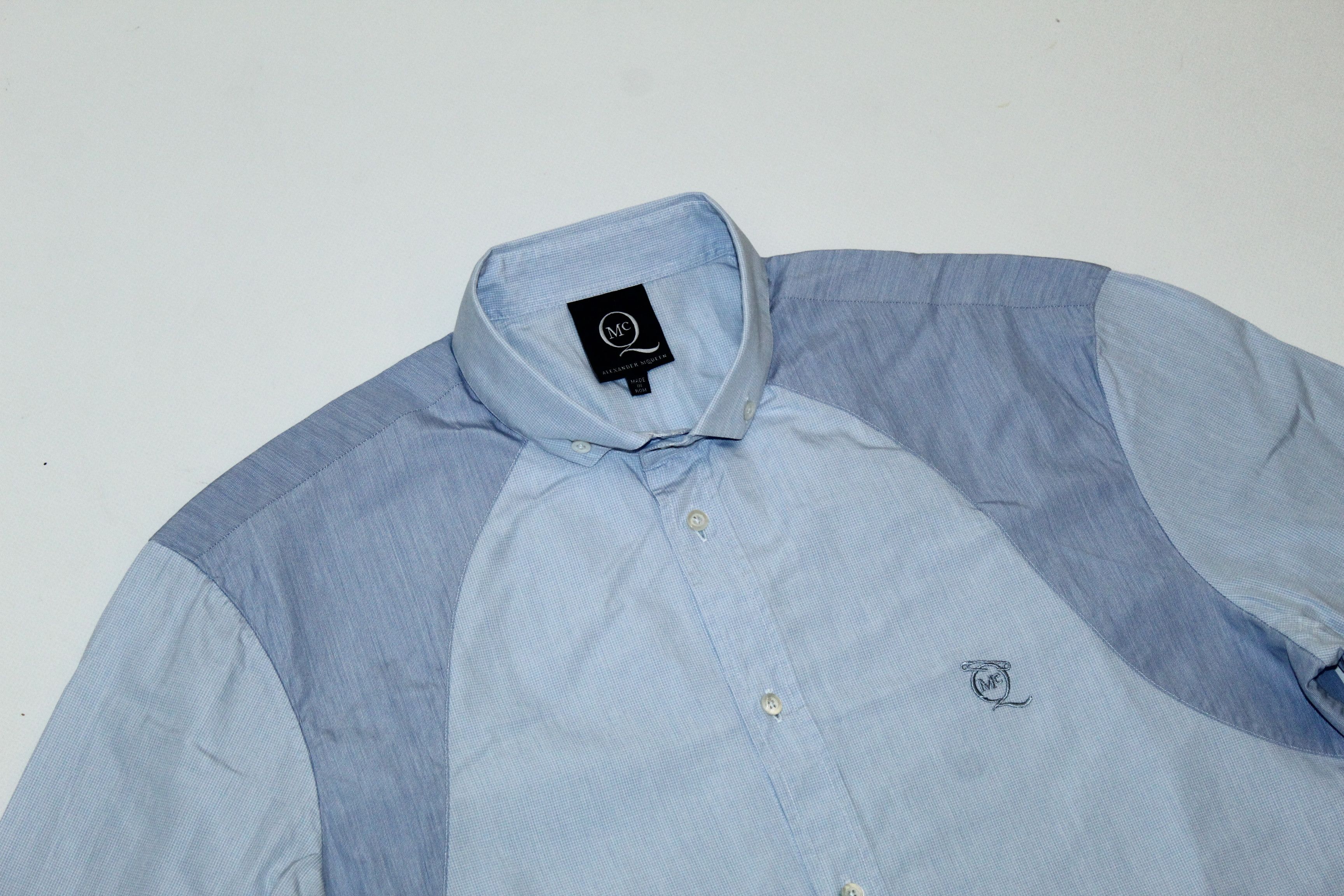 Alexander McQueen Alexander McQueen Signatured Cotton Button Down Shirt Size US L / EU 52-54 / 3 - 2 Thumbnail