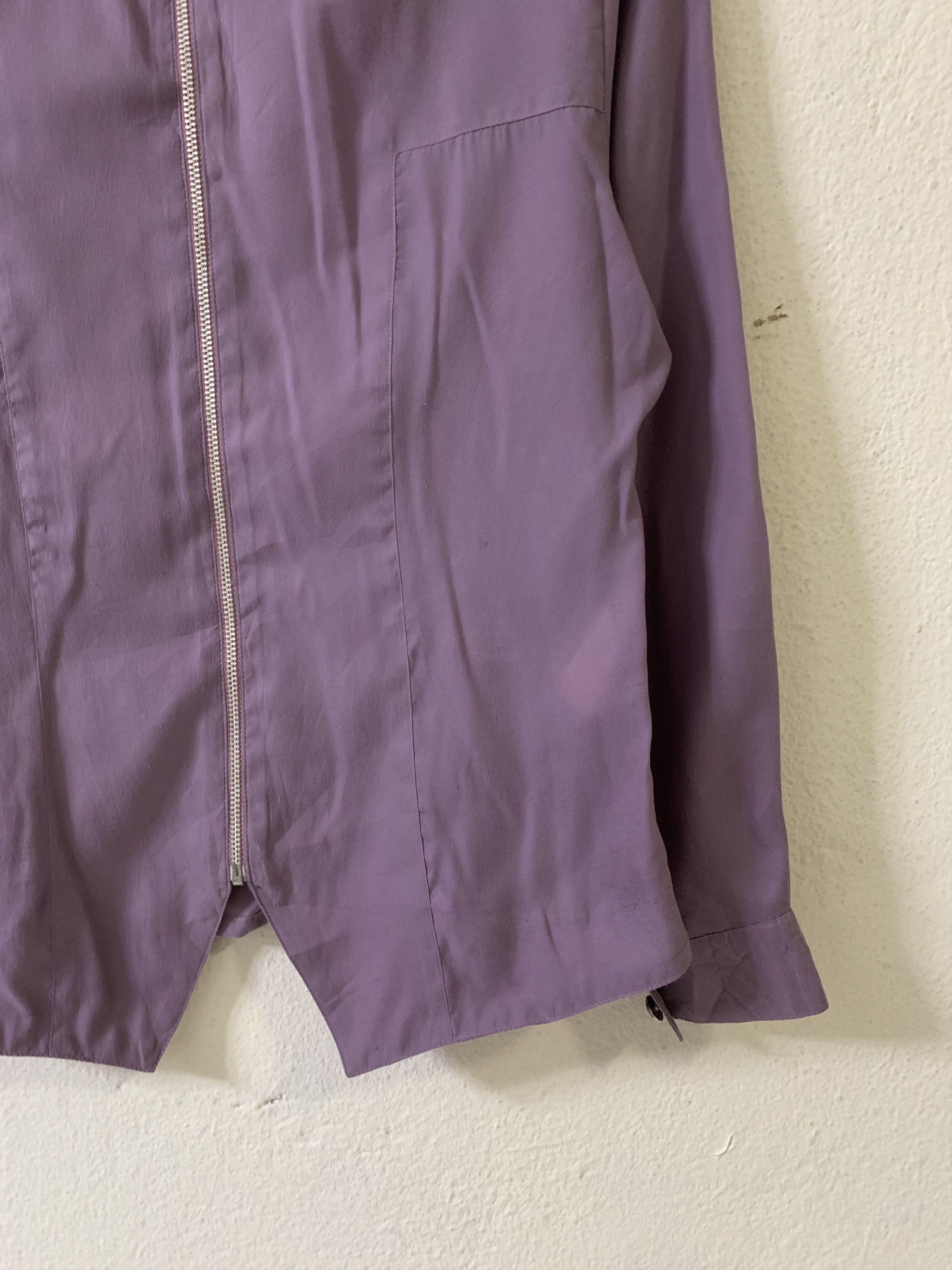 Paco Rabanne Paco Rabanne Women Long Sleeve Zipper Shirt Size S / US 4 / IT 40 - 2 Thumbnail