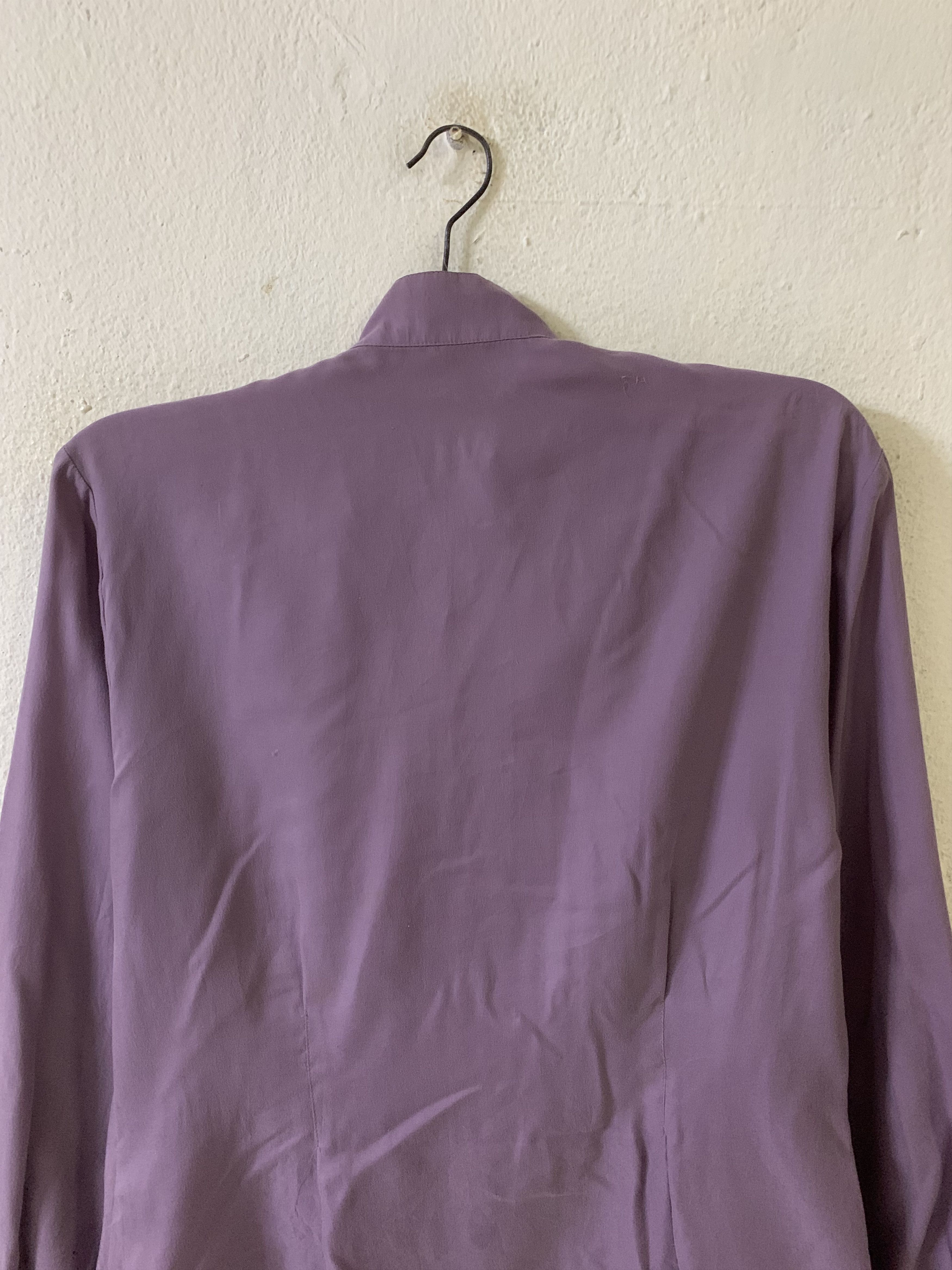 Paco Rabanne Paco Rabanne Women Long Sleeve Zipper Shirt Size S / US 4 / IT 40 - 10 Thumbnail