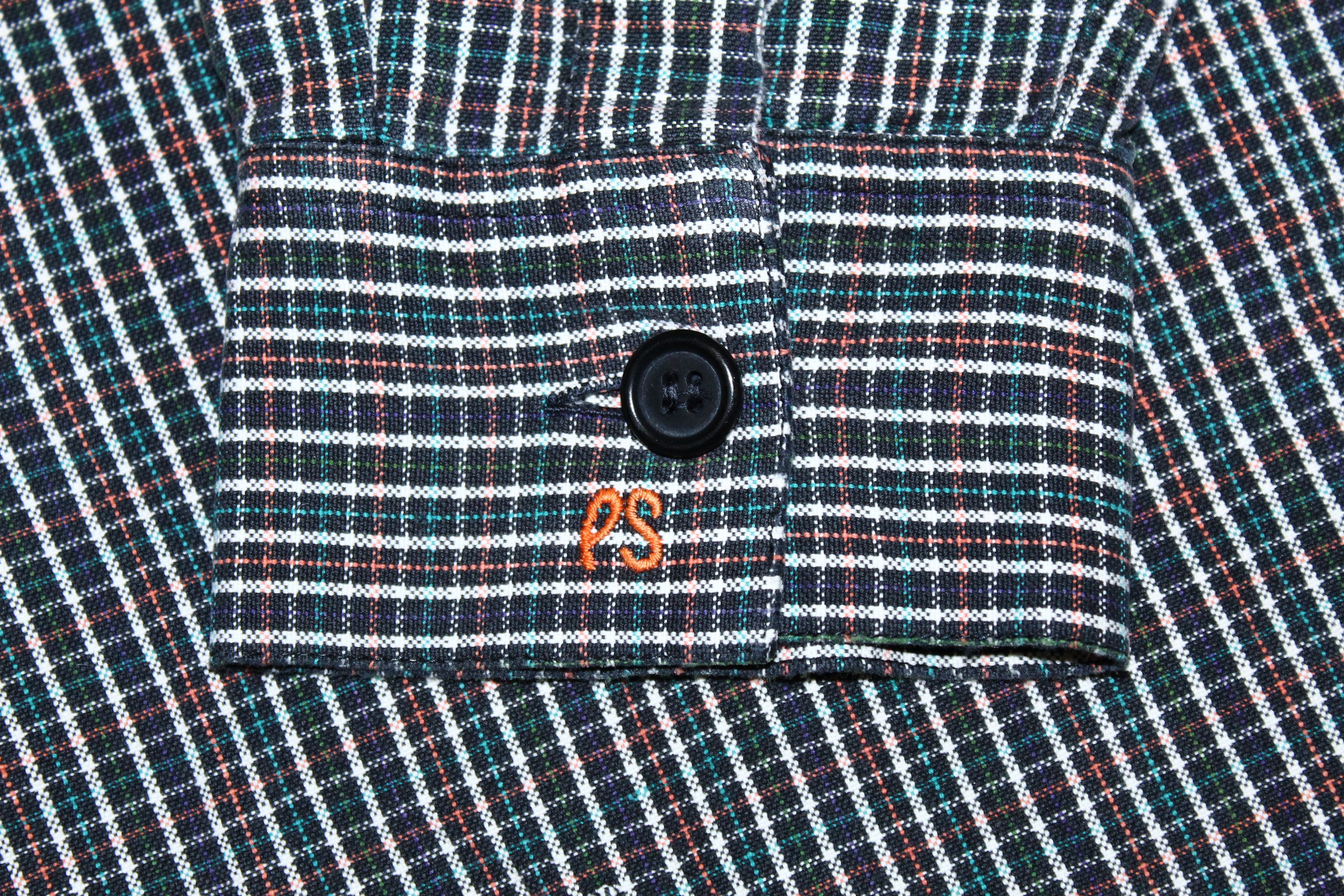 Flannel Vtg Paul Smith Signature Checkered Flannel Baggy Shirt Size US XXL / EU 58 / 5 - 4 Thumbnail
