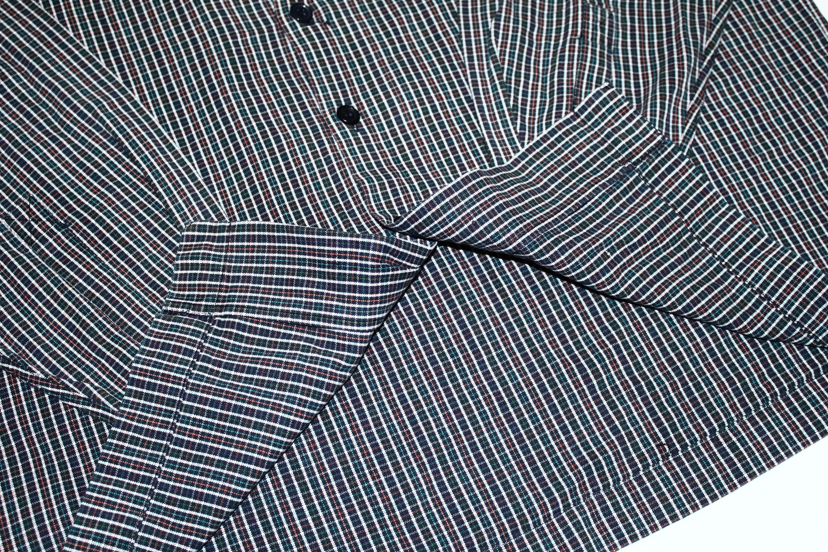 Flannel Vtg Paul Smith Signature Checkered Flannel Baggy Shirt Size US XXL / EU 58 / 5 - 7 Thumbnail