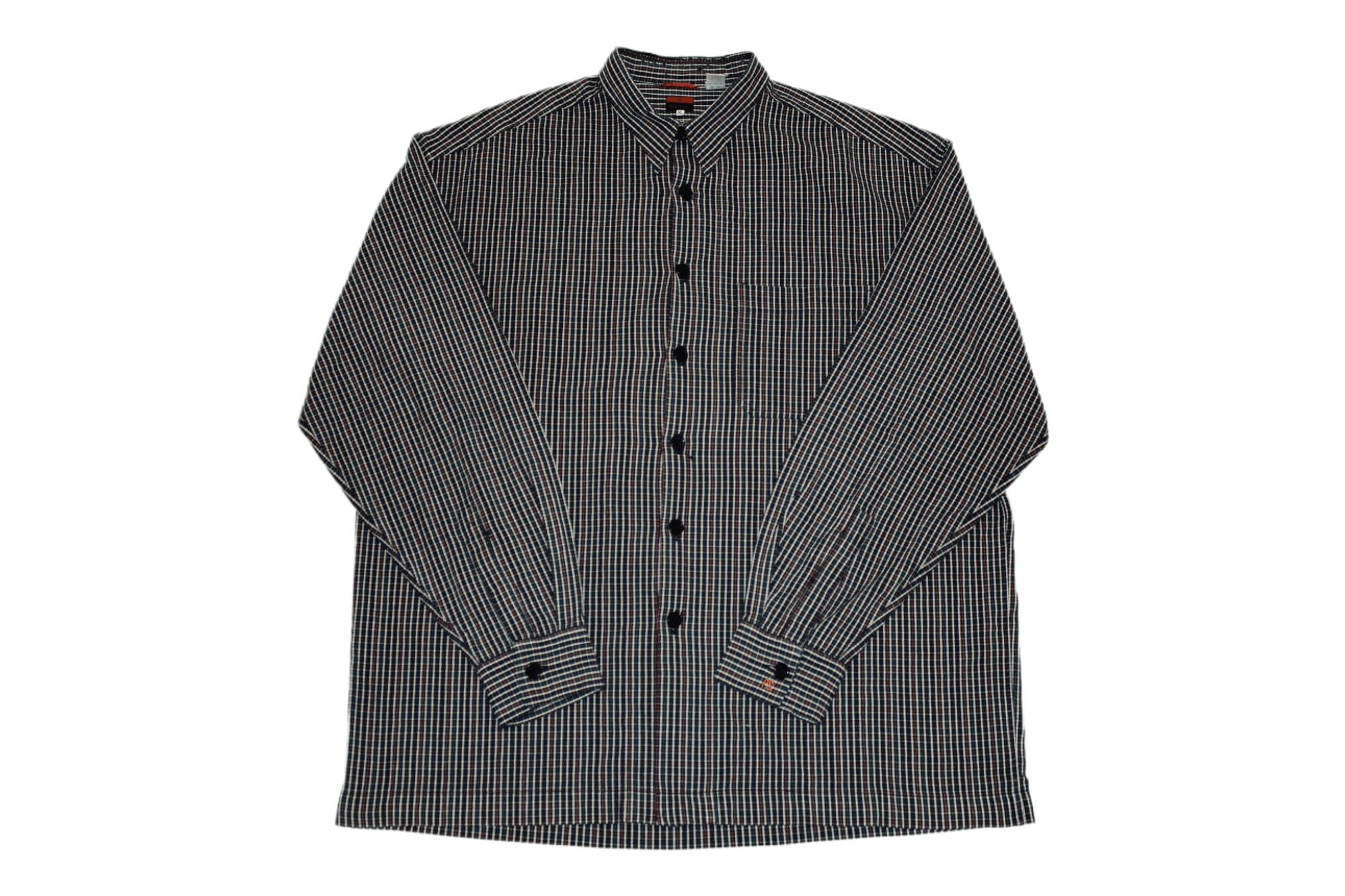 Flannel Vtg Paul Smith Signature Checkered Flannel Baggy Shirt Size US XXL / EU 58 / 5 - 1 Thumbnail