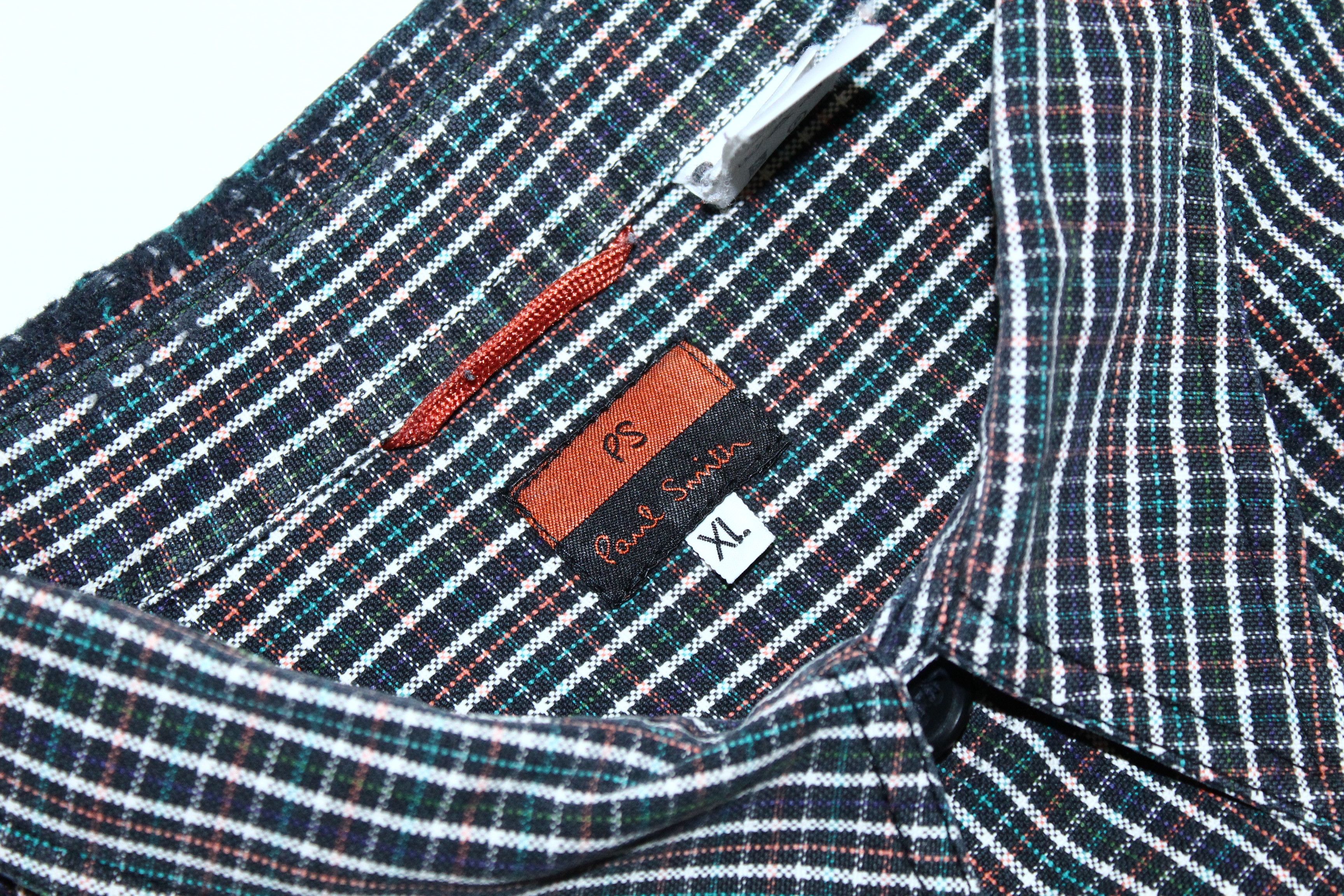 Flannel Vtg Paul Smith Signature Checkered Flannel Baggy Shirt Size US XXL / EU 58 / 5 - 3 Thumbnail