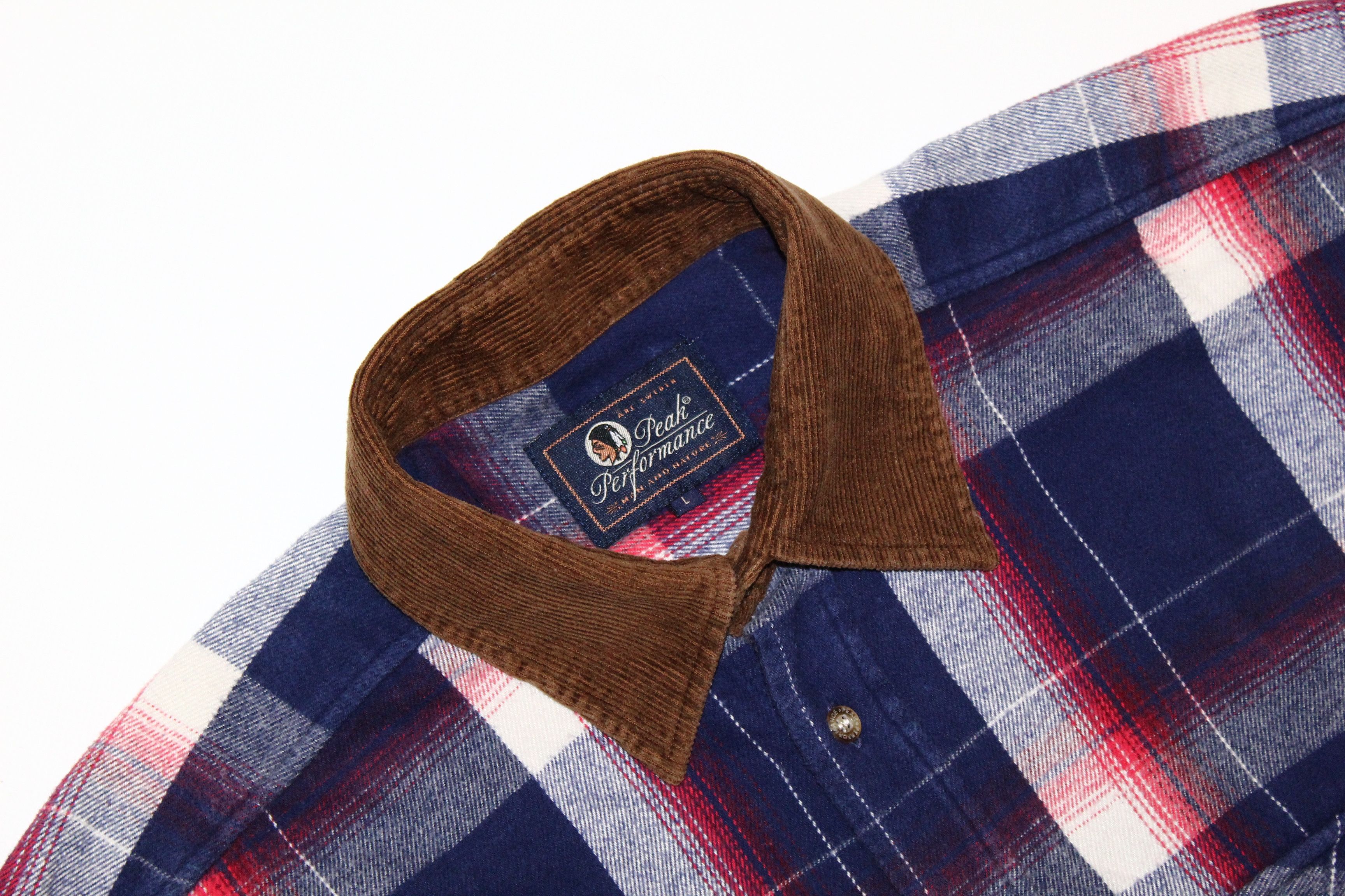 Peak Performance 🔥Peak Perfomance Plaid Rugged Flannel Overshirt Size US L / EU 52-54 / 3 - 6 Thumbnail