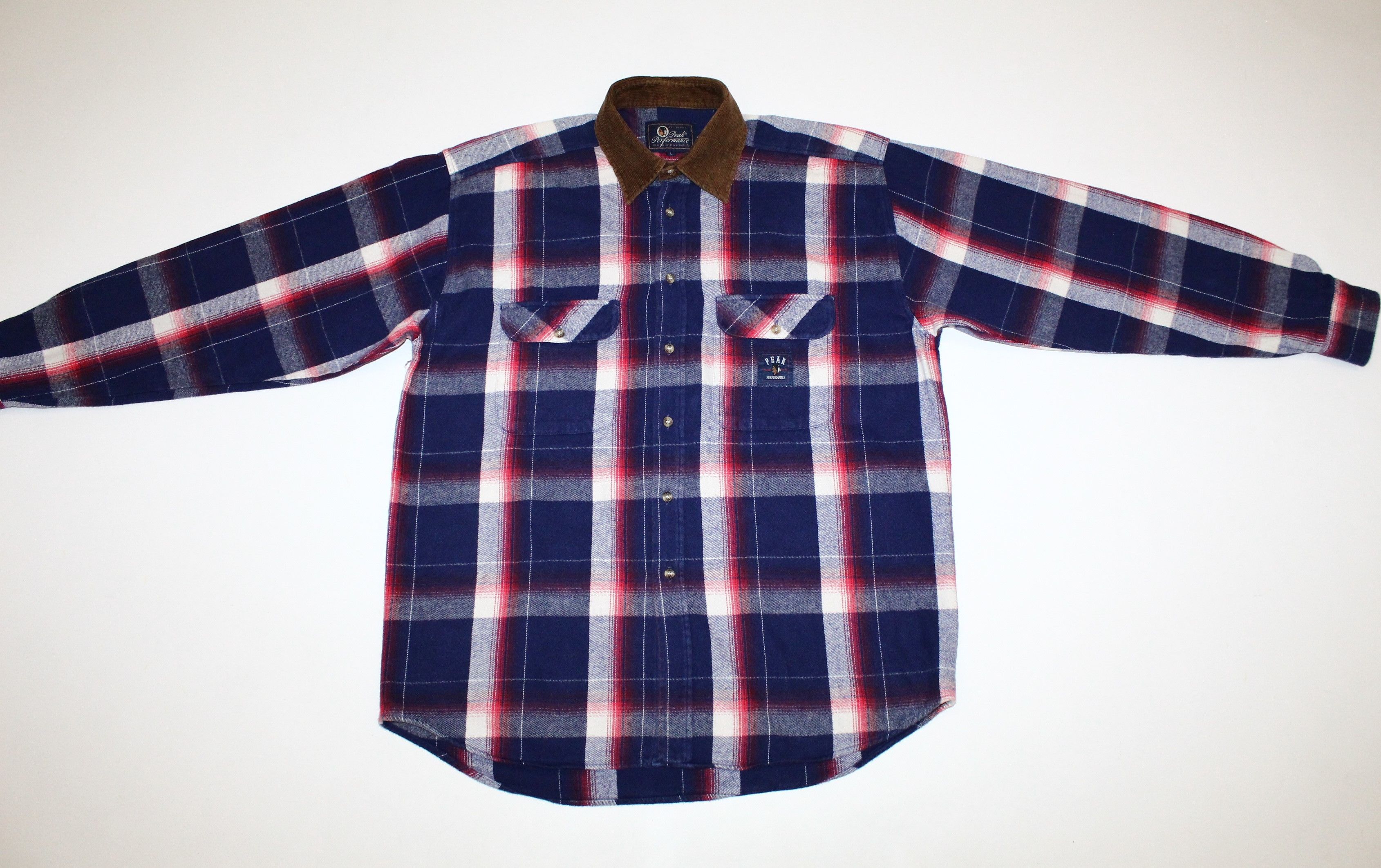 Peak Performance 🔥Peak Perfomance Plaid Rugged Flannel Overshirt Size US L / EU 52-54 / 3 - 2 Thumbnail
