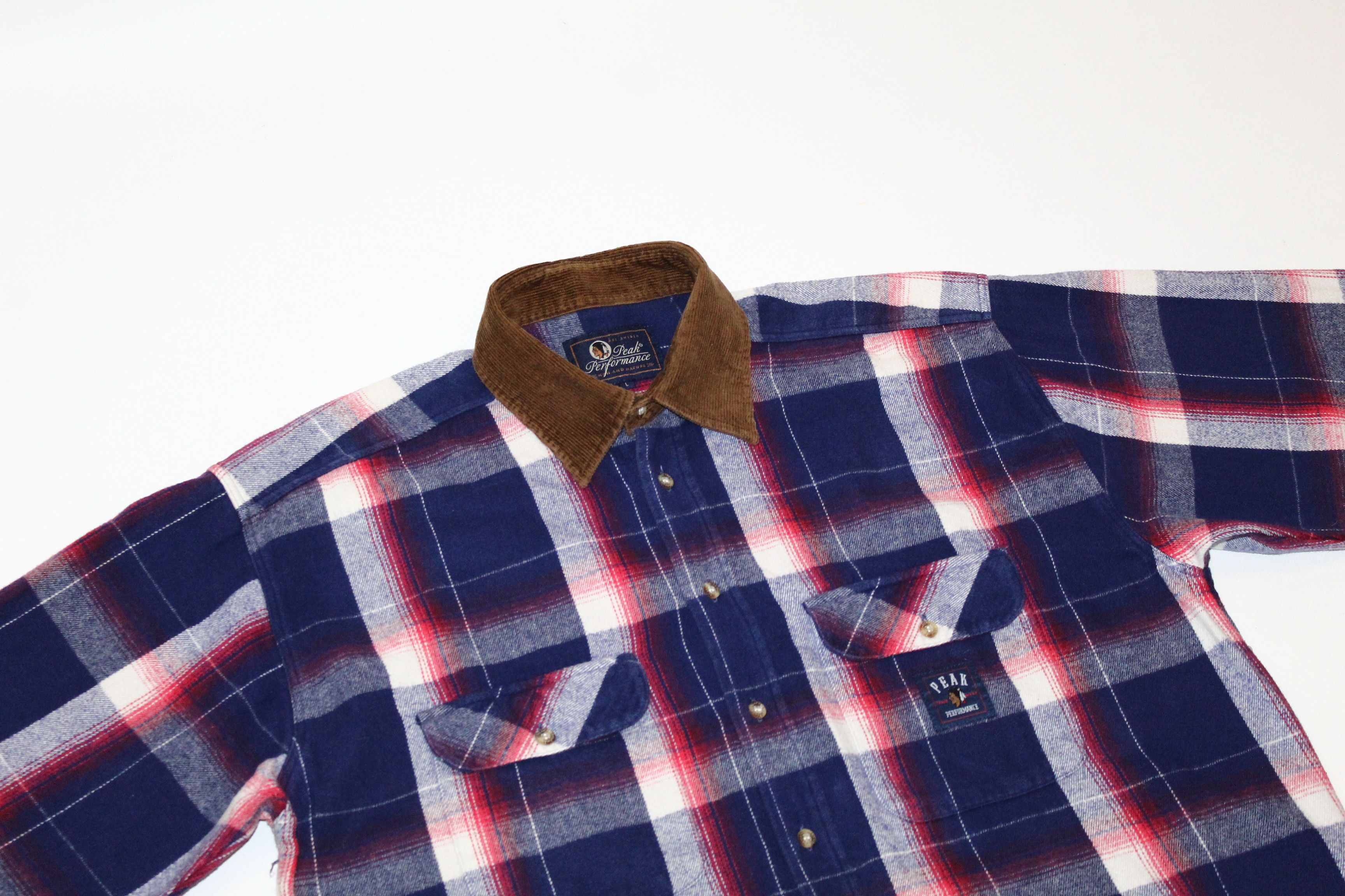 Peak Performance 🔥Peak Perfomance Plaid Rugged Flannel Overshirt Size US L / EU 52-54 / 3 - 3 Thumbnail