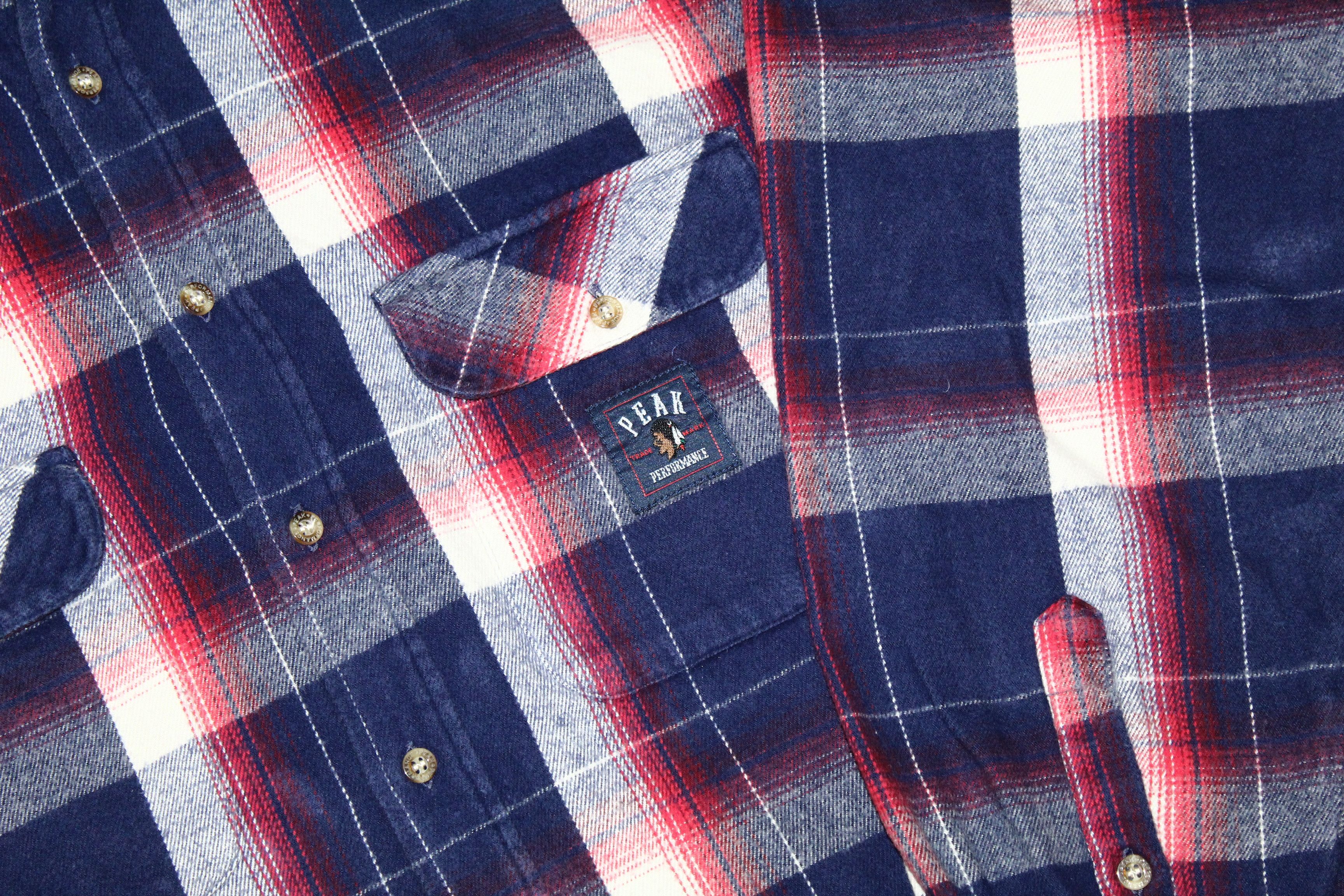 Peak Performance 🔥Peak Perfomance Plaid Rugged Flannel Overshirt Size US L / EU 52-54 / 3 - 5 Thumbnail