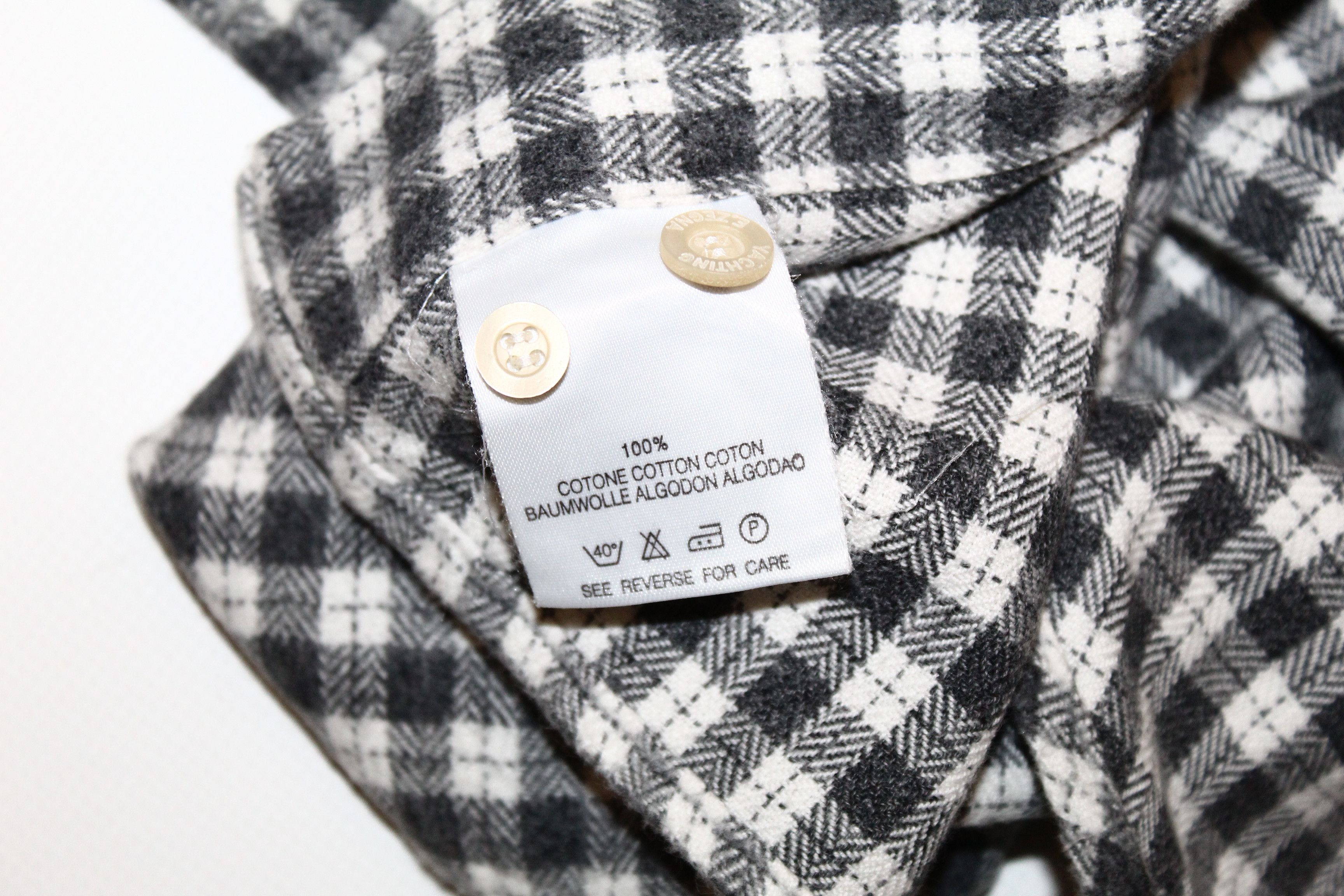 Ermenegildo Zegna Ermenegildo Zegna Yachting Plaid Flannel Shirt Size US XL / EU 56 / 4 - 8 Thumbnail
