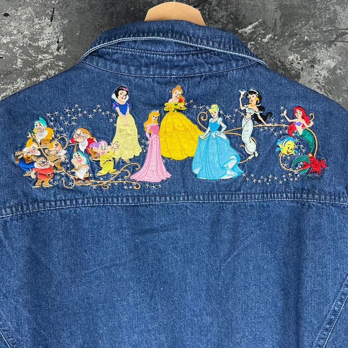 Disney Vintage Y2K Disney Princess Jean Jacket | Grailed