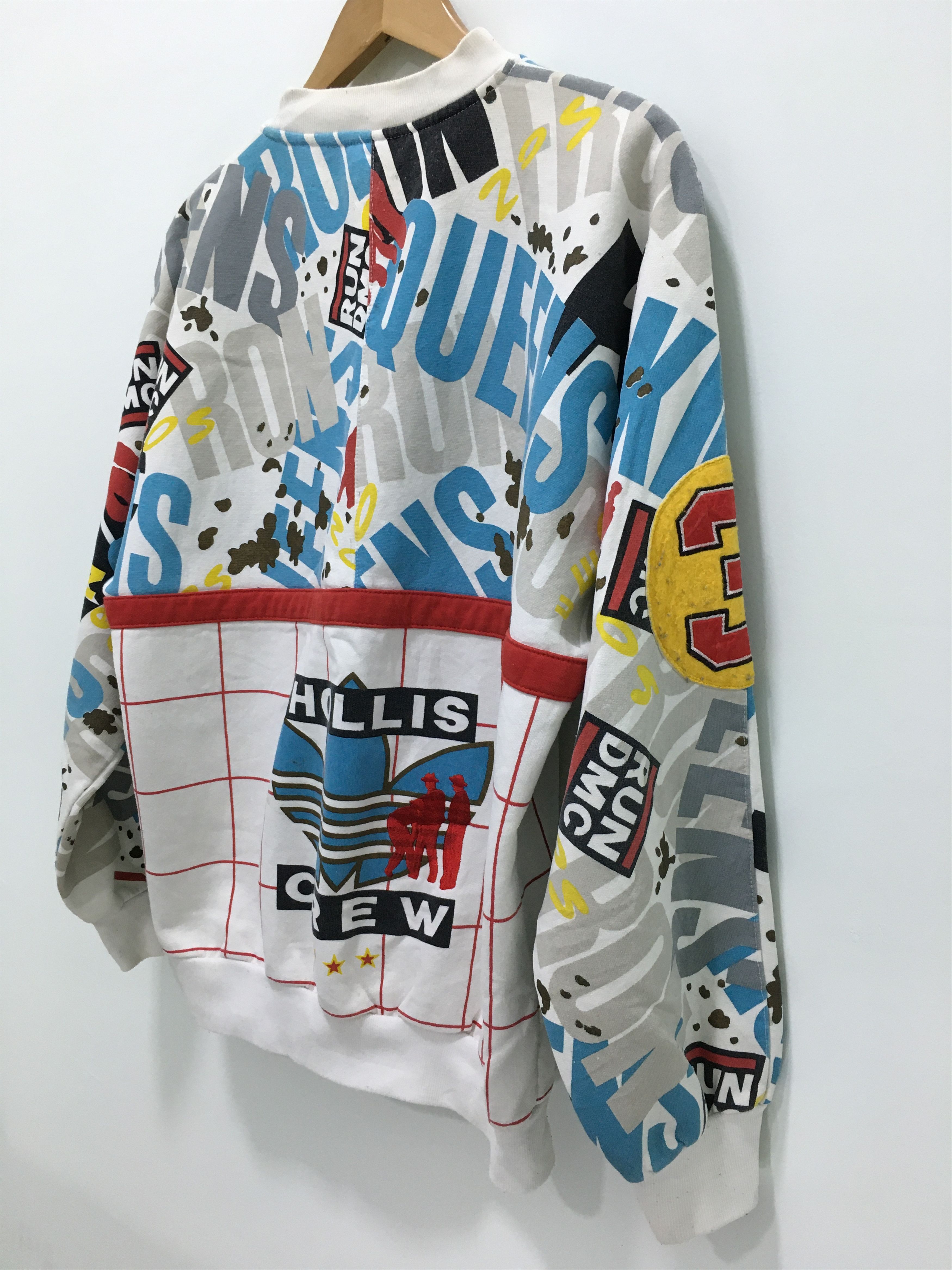 Adidas × RUN DMC Vtg 90s Adidas Run DMC Crewneck Sweatshirt Size US M / EU 48-50 / 2 - 15 Thumbnail