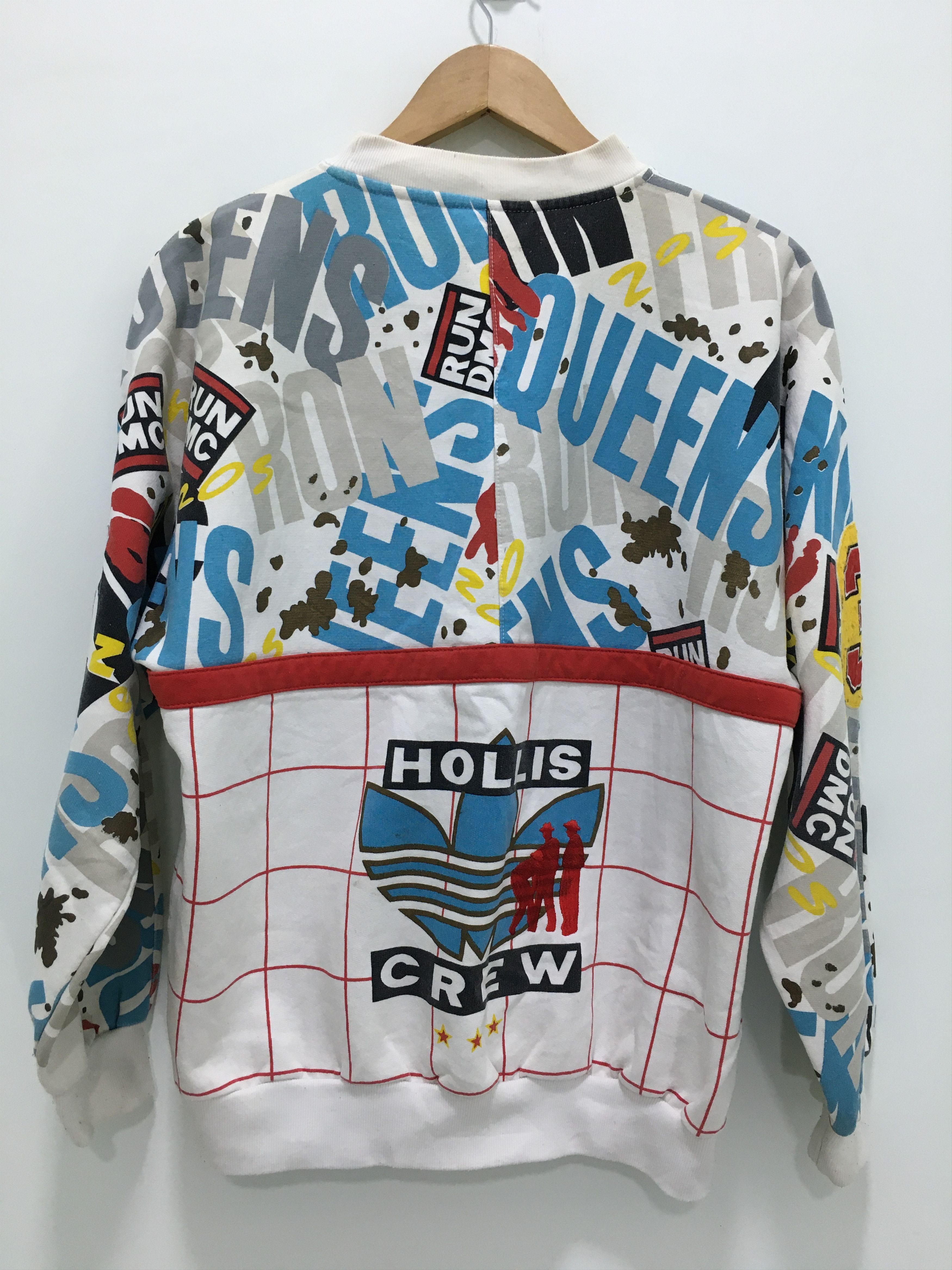 Adidas × RUN DMC Vtg 90s Adidas Run DMC Crewneck Sweatshirt Size US M / EU 48-50 / 2 - 14 Thumbnail