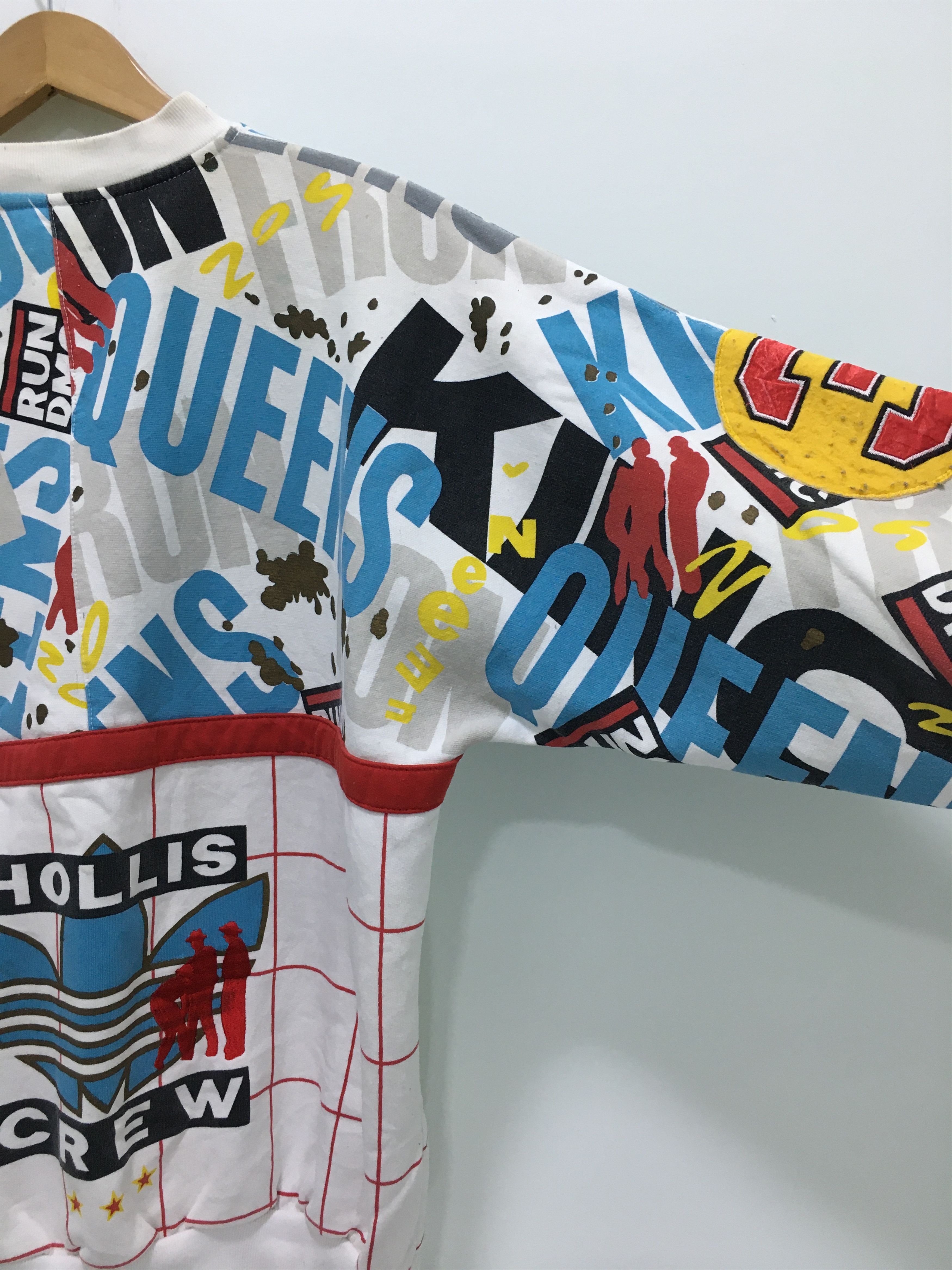 Adidas × RUN DMC Vtg 90s Adidas Run DMC Crewneck Sweatshirt Size US M / EU 48-50 / 2 - 18 Thumbnail