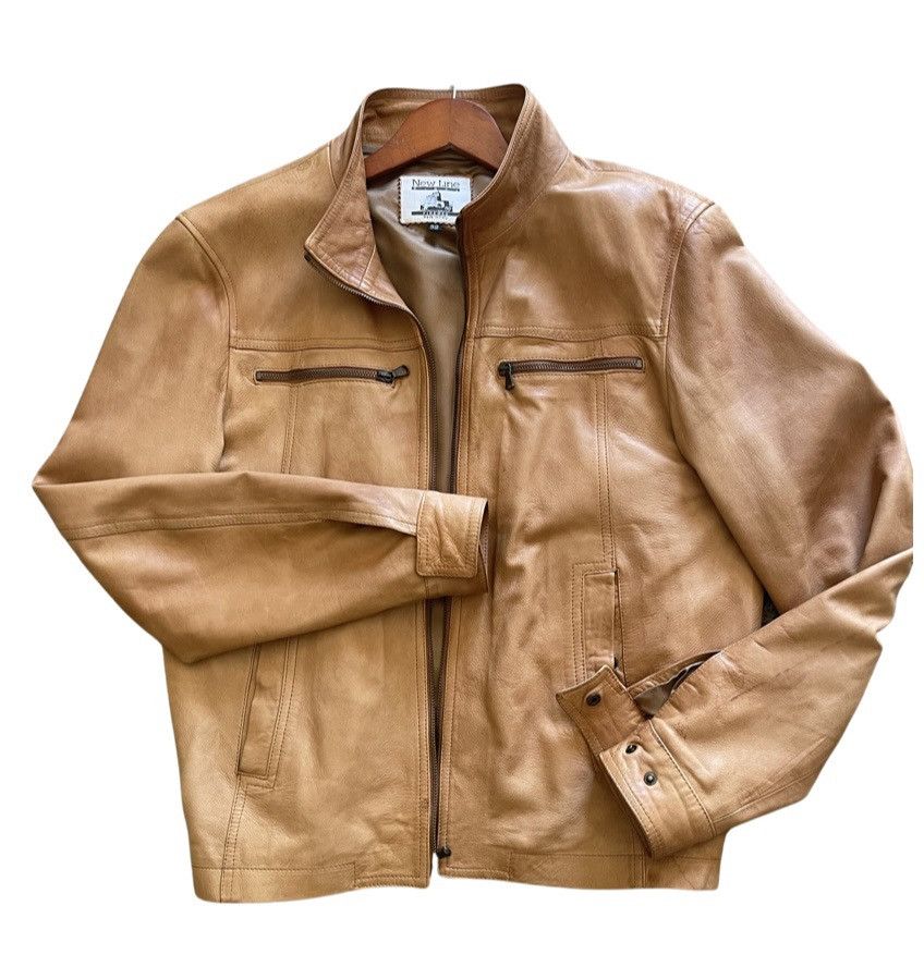 Vinci New Line by Vinci Leather Jacket | Grailed