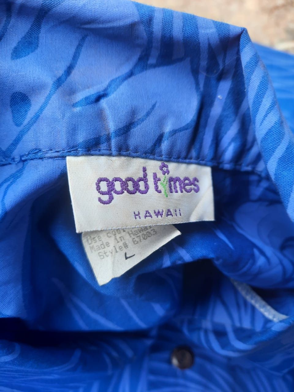Other Good times hawaiian shirt Size US L / EU 52-54 / 3 - 3 Thumbnail