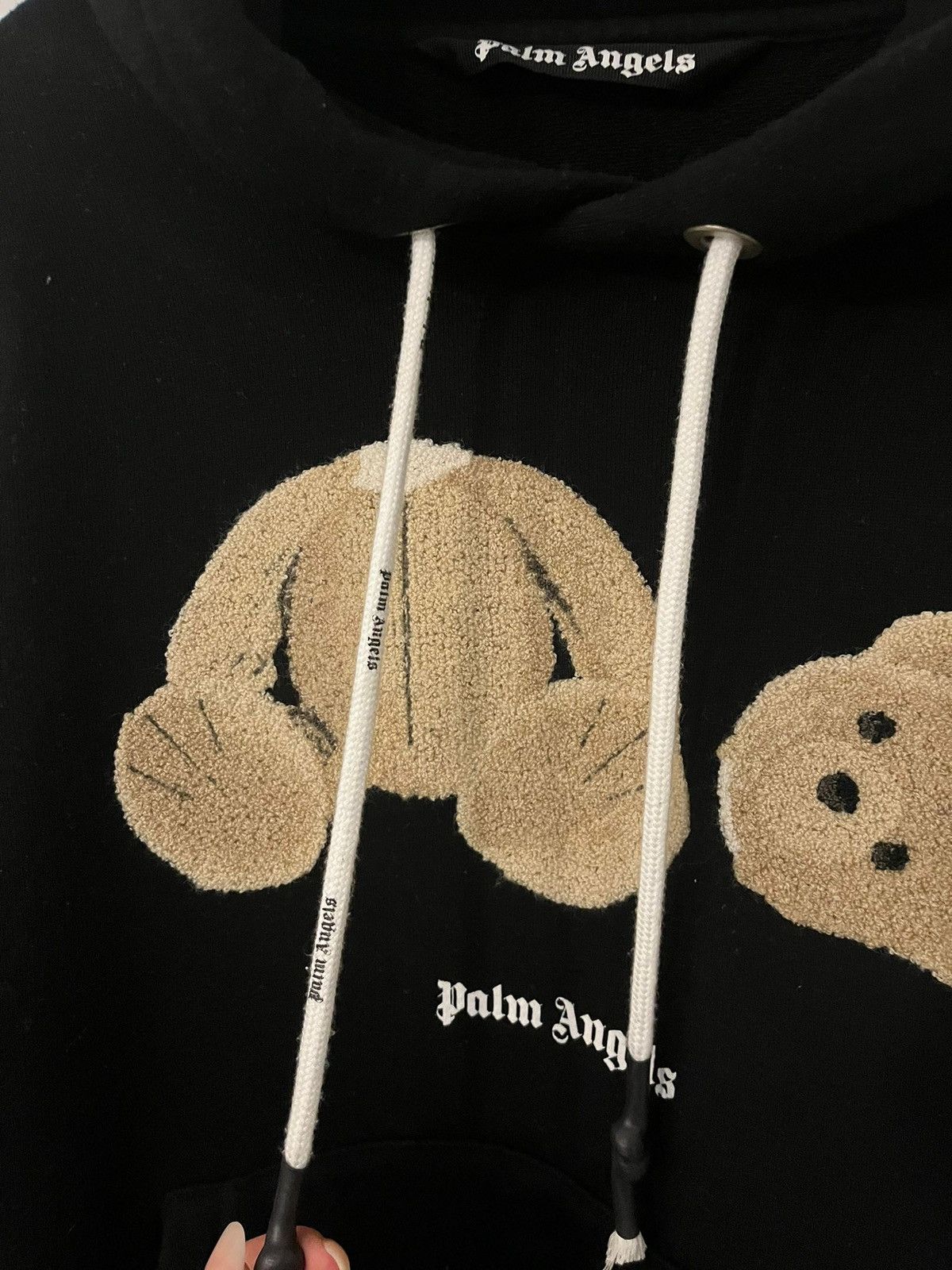Palm Angels Palm Angels Bear Pullover Hoodie Size US L / EU 52-54 / 3 - 3 Thumbnail